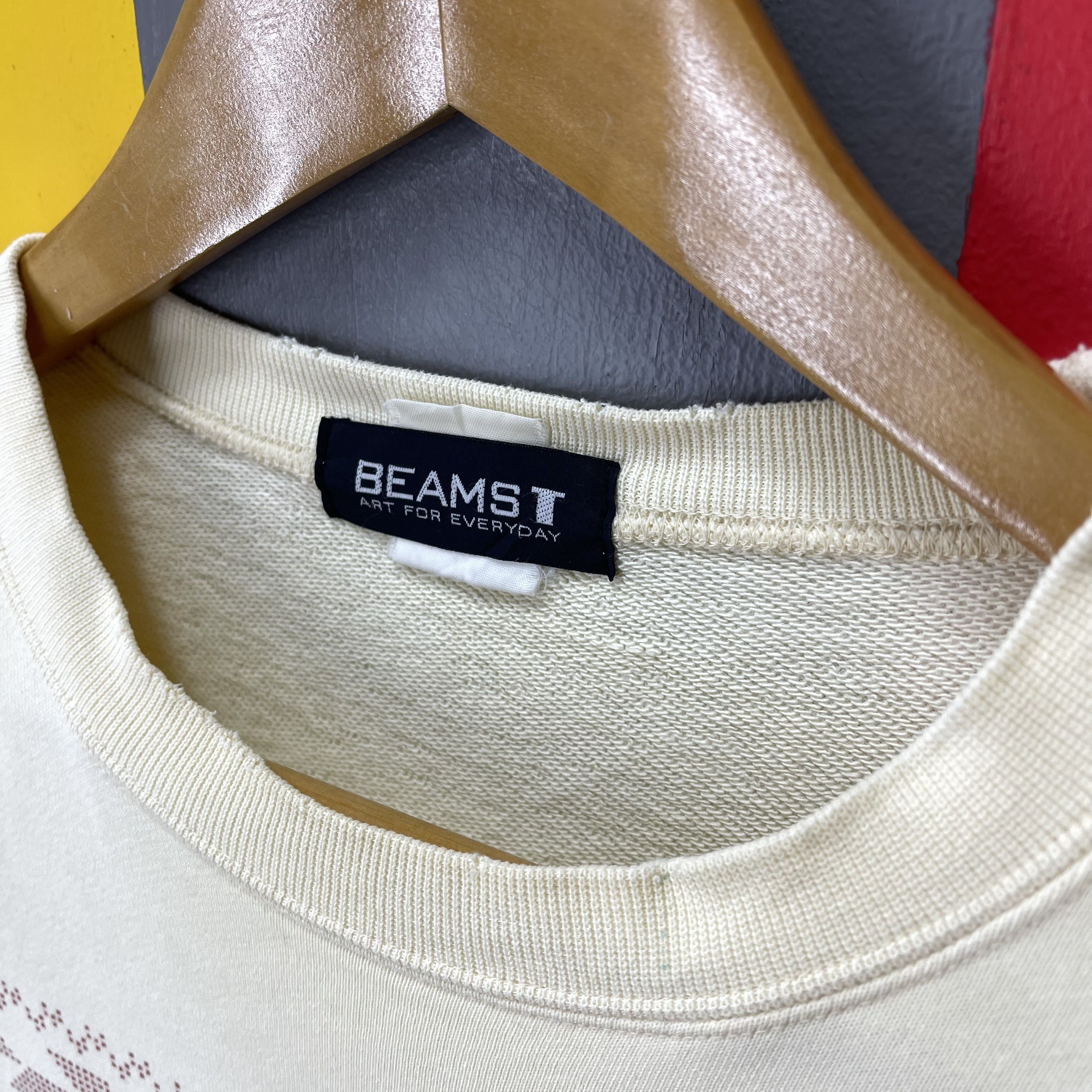 Beams Japan HYENA7.COM by BEAMS T Crew Neck Sweatshirt #2047/14 Size US M / EU 48-50 / 2 - 6 Thumbnail