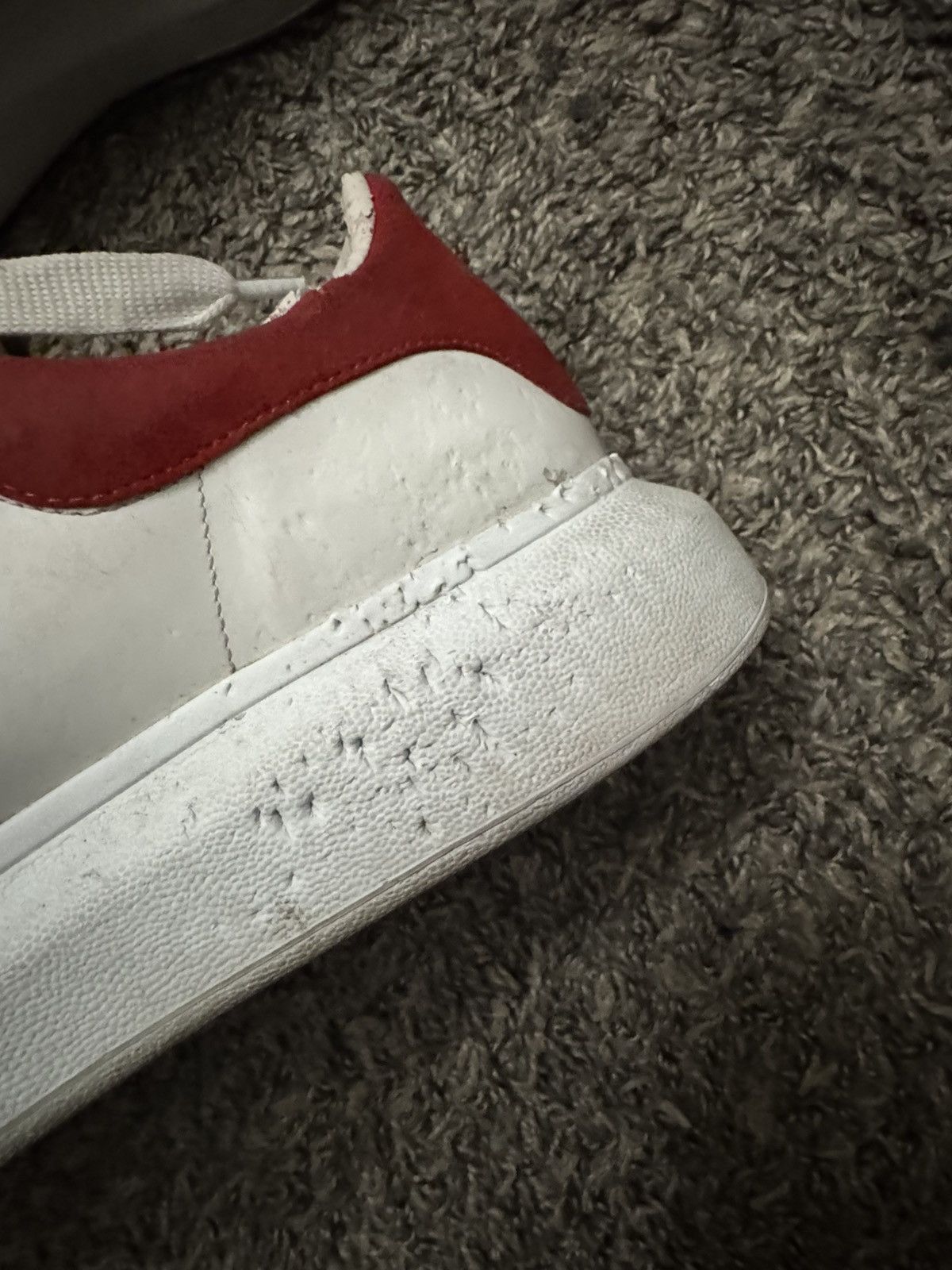 Alexander McQueen Alexander Mcqueens Designer red and white shoes Size US 11 / EU 44 - 7 Thumbnail