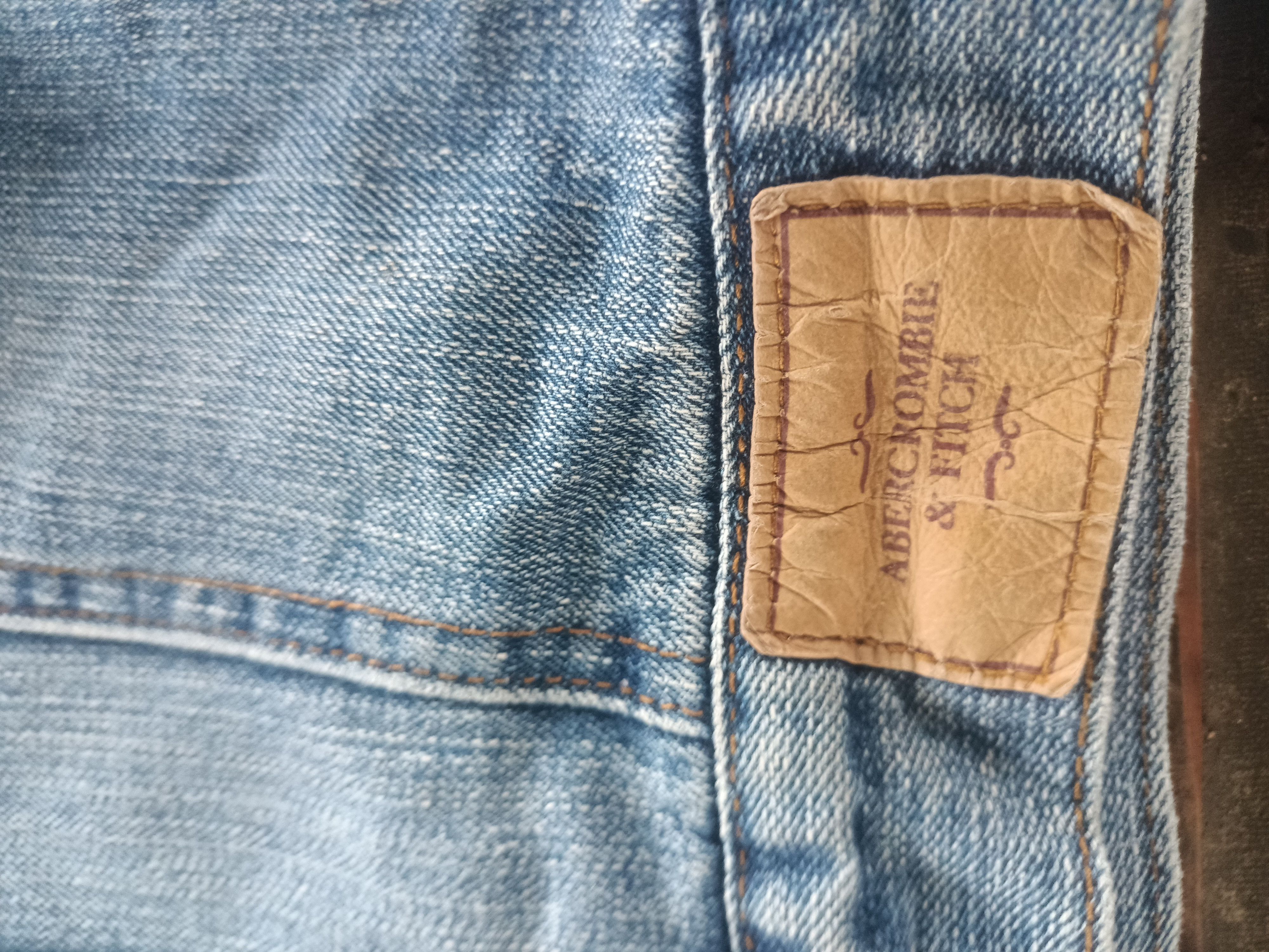 Abercrombie & Fitch Y2K Abercrombie & Fitch Sherpa Lined Denim Trucker Jacket Size S / US 4 / IT 40 - 5 Thumbnail