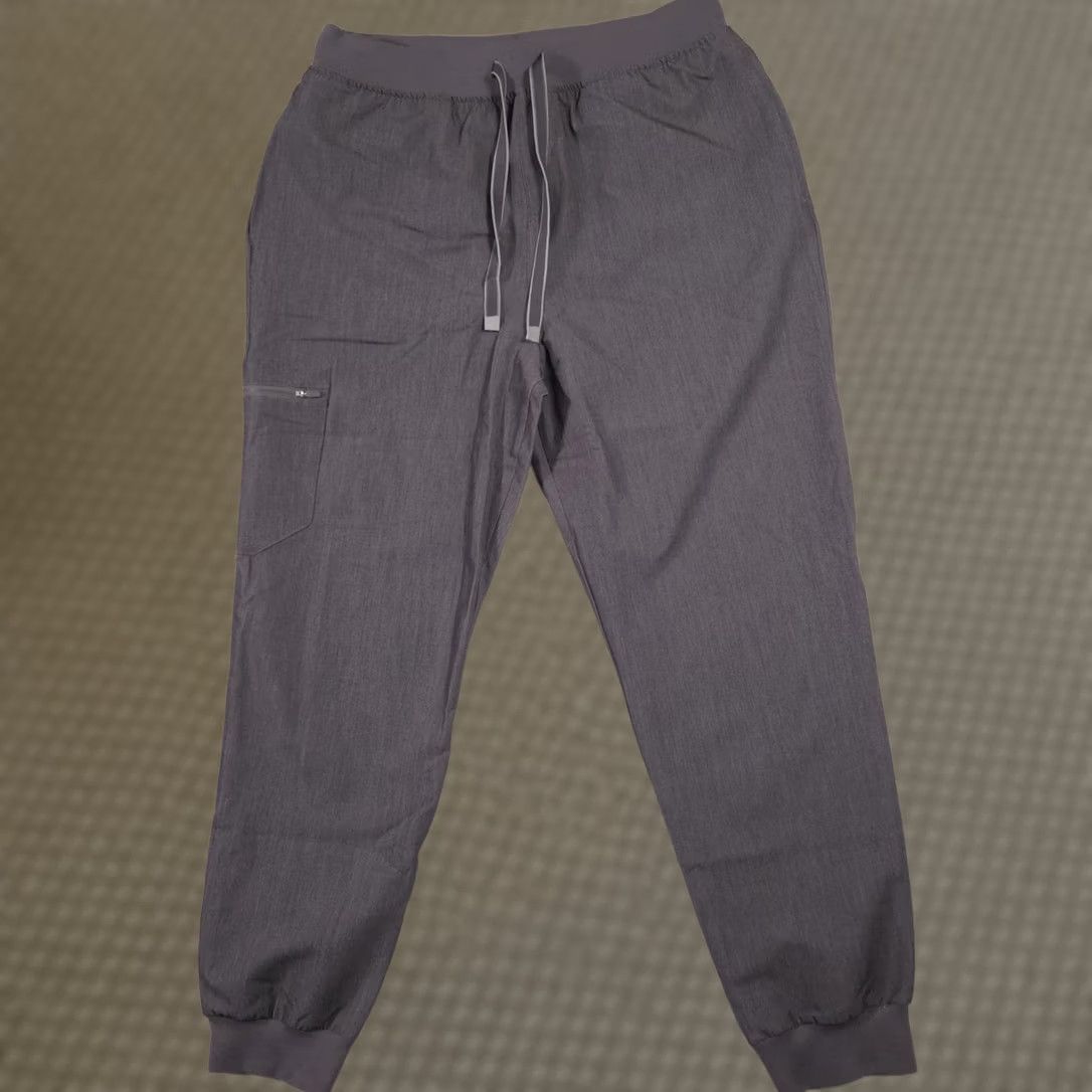 Vintage Onna by Premier Pants Womens XL Gray Jogger Way Stretch Zip Pocket Athletic Size 40" / US 18 - 1 Thumbnail
