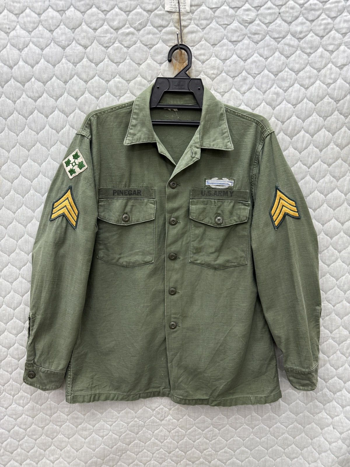 Vintage 🔥🔥🔥ARCHIVE VTG 60’s US ARMY SHIRTS JACKET Size US M / EU 48-50 / 2 - 1 Thumbnail