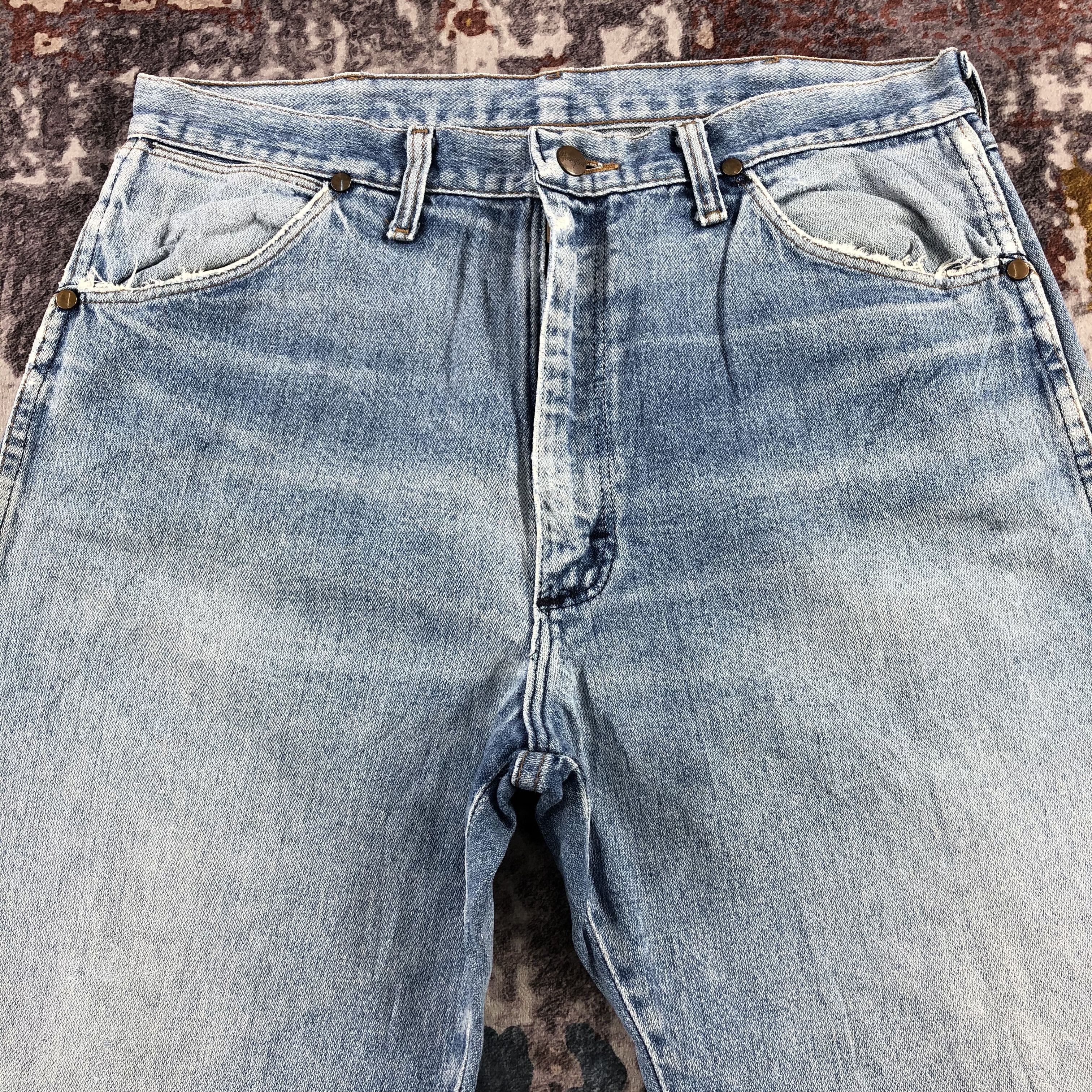 Vintage × Wrangler Vintage Blue Wash Wrangler Jeans-JM2703 Size US 34 / EU 50 - 3 Thumbnail