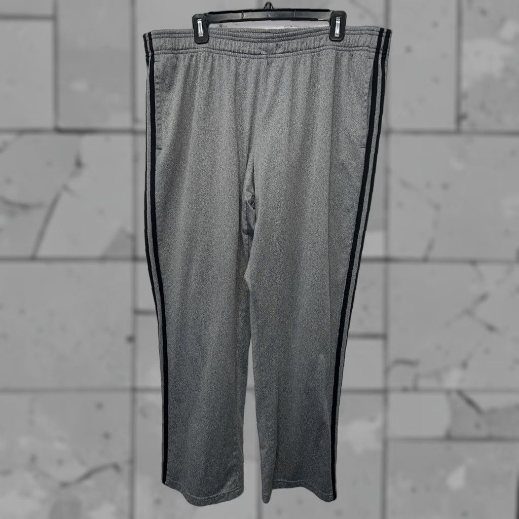 Adidas Adidas Gray Athletic Sweatpants Mens Size 2XL Size US 39 - 1 Thumbnail
