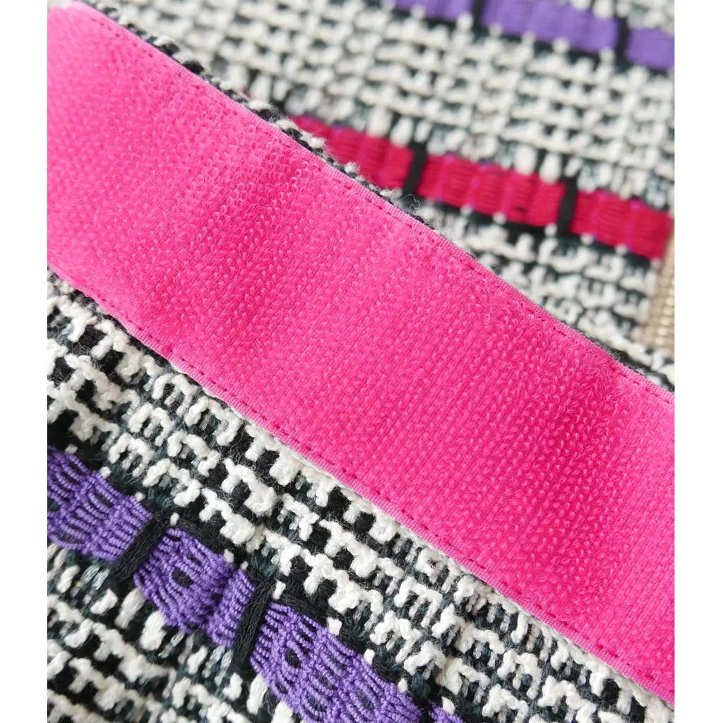 Chanel Chanel Spring 2017 Fantasy Tweed Zip & Velcro Detail Skirt Size 27" / US 4 / IT 40 - 6 Thumbnail
