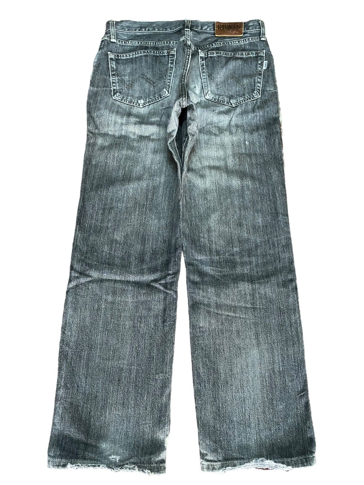Edwin Vintage Edwin International Basic Denim Distressed Jeans Size US 30 / EU 46 - 2 Thumbnail