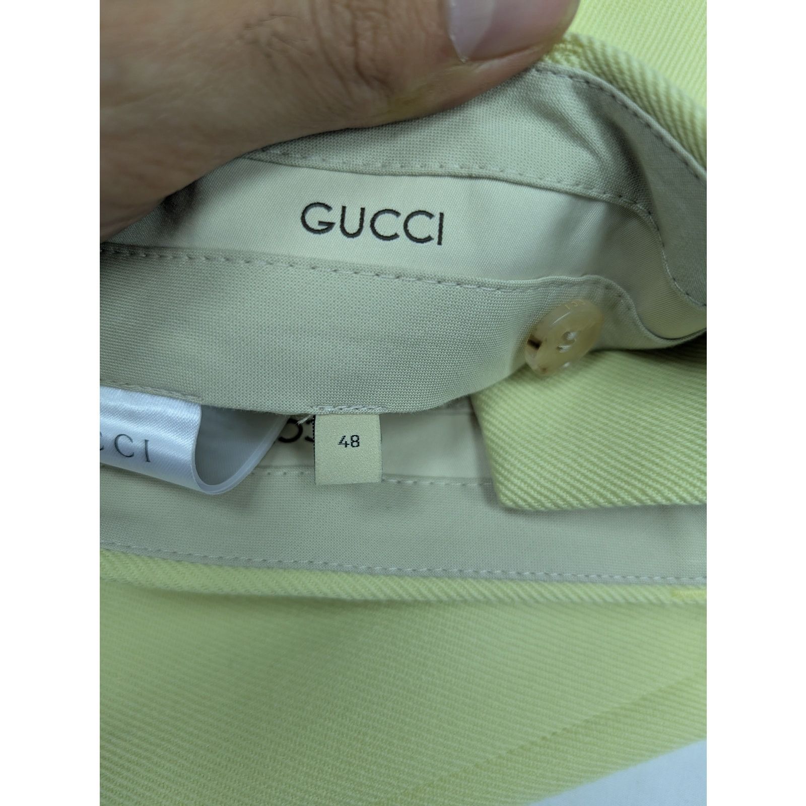 Gucci o1rshd1 Casual Pants in Yellow Size US 32 / EU 48 - 12 Thumbnail