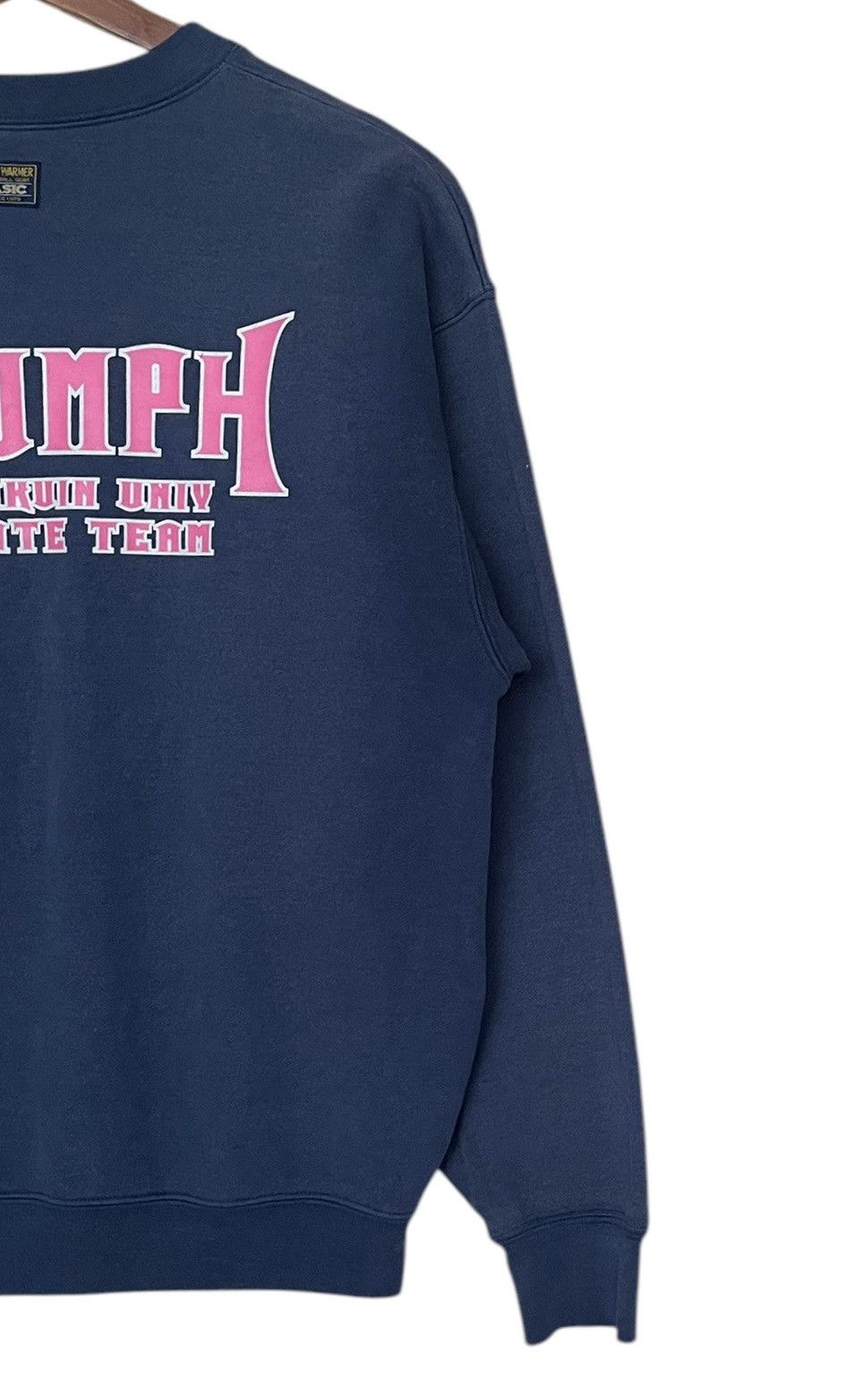 Vintage Vintage Japanese Brand Bench Warmer Triumph Sweatshirt 2000s Size US L / EU 52-54 / 3 - 8 Thumbnail