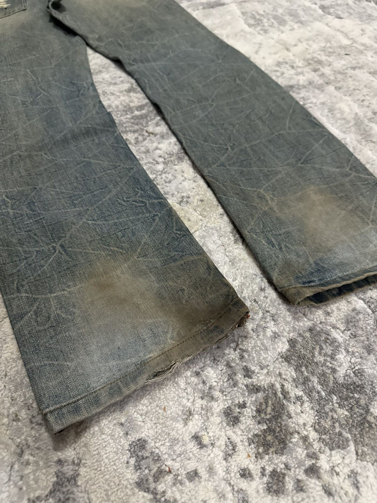 Hysteric Glamour Hysteric Glamour Style Studded Distressed Double Waist Jeans Size US 30 / EU 46 - 18 Thumbnail