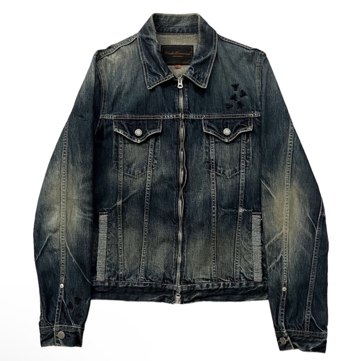 Undercover AW06 Guruguru BBV Bug/Insect Denim Jacket Size US L / EU 52-54 / 3 - 1 Thumbnail