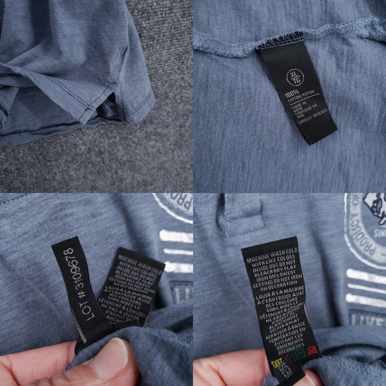 Buffalo David Bitton Buffalo David Bitton Polo Shirt Men XL Blue Short Sleeve Collared, Polo, Buffalo David Bitton, Men, XL, Blue Size US XL / EU 56 / 4 - 9 Thumbnail