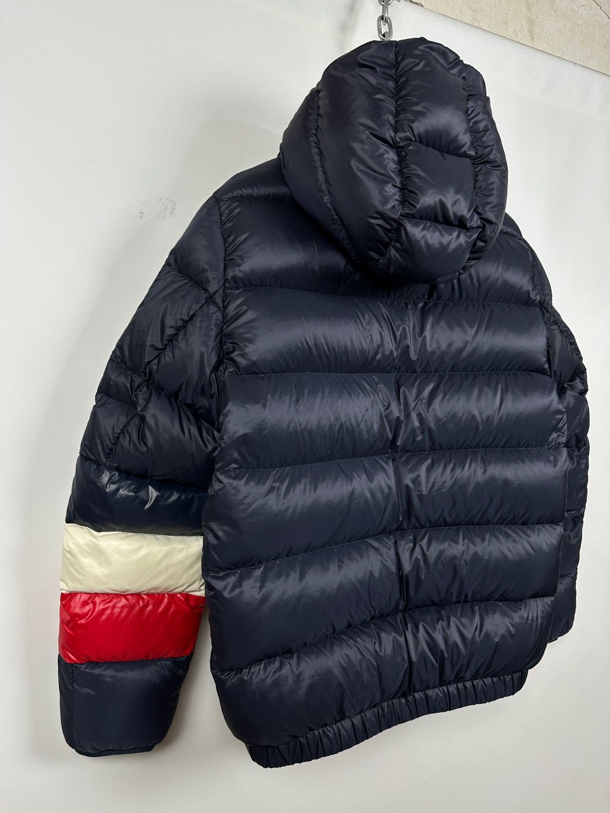 Moncler Moncler Willm Giubbotto Navy Blue Hooded Down Puffer Jacket Size US XL / EU 56 / 4 - 12 Thumbnail