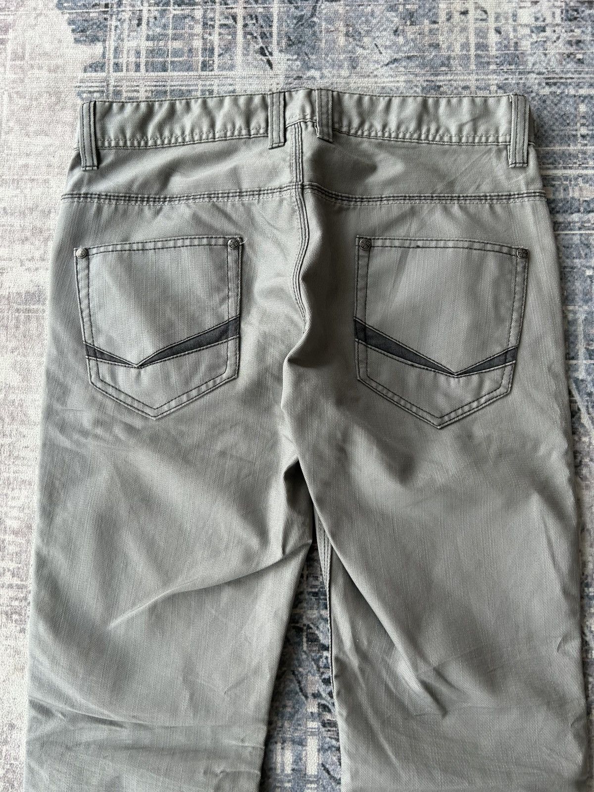If Six Was Nine Hideaways Flared Y2k Pants Size US 31 - 7 Thumbnail