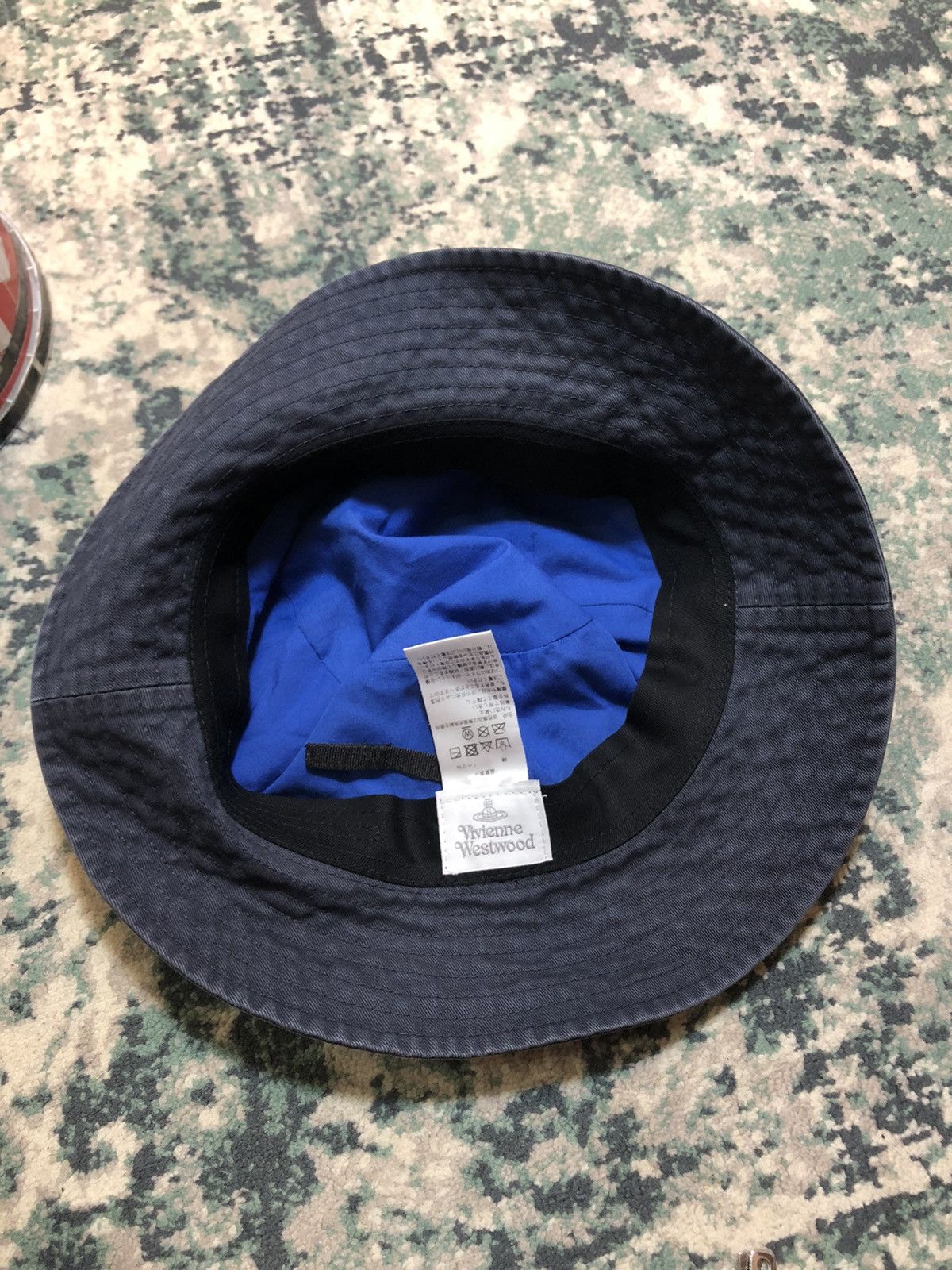 Malcolm McLaren Vivienne Westwood Orb Logo Bucket Hat Size ONE SIZE - 11 Thumbnail