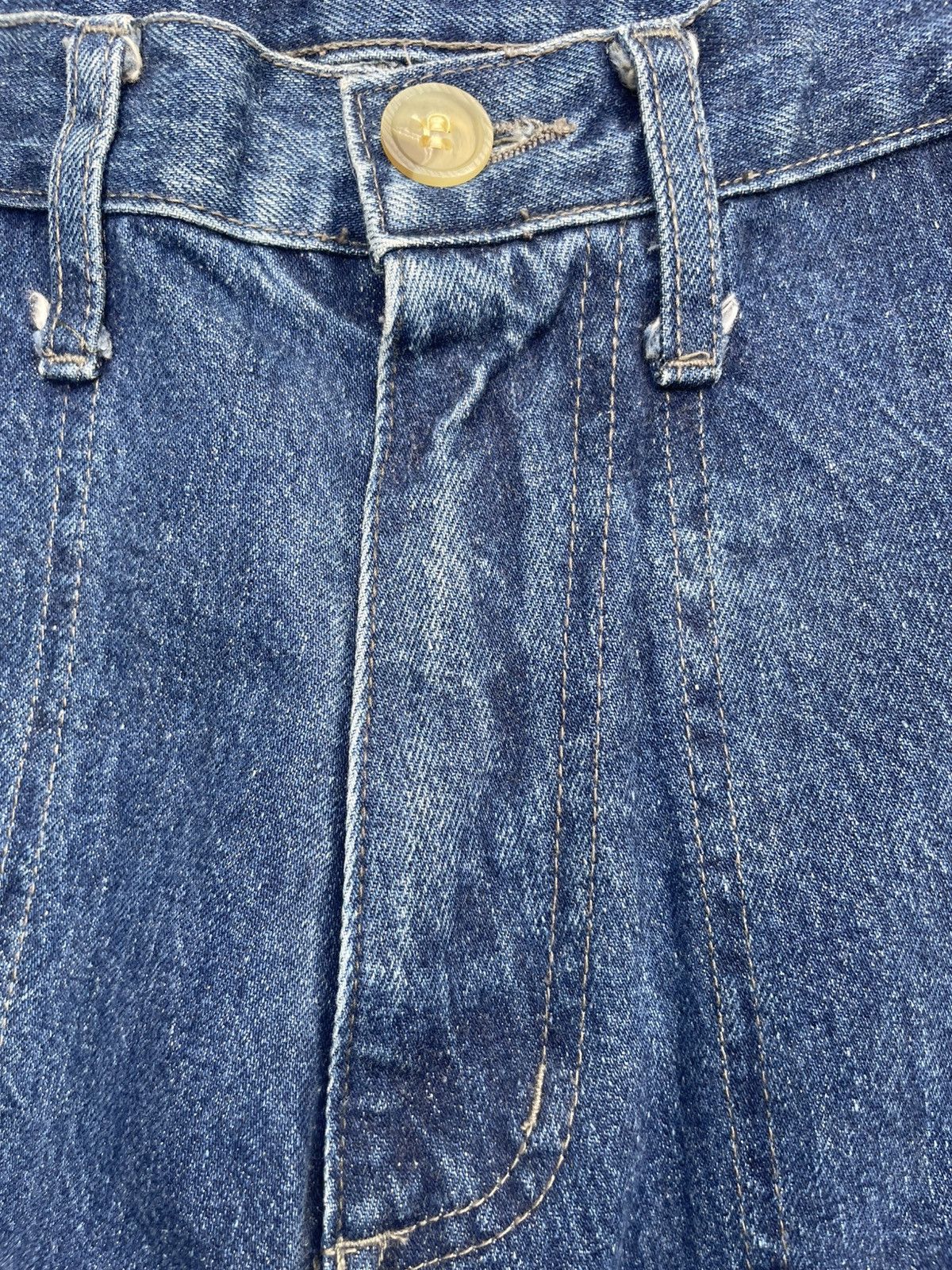 Japanese Brand Vintage Usn Inspired Selvedge Jeans Size US 29 - 15 Thumbnail