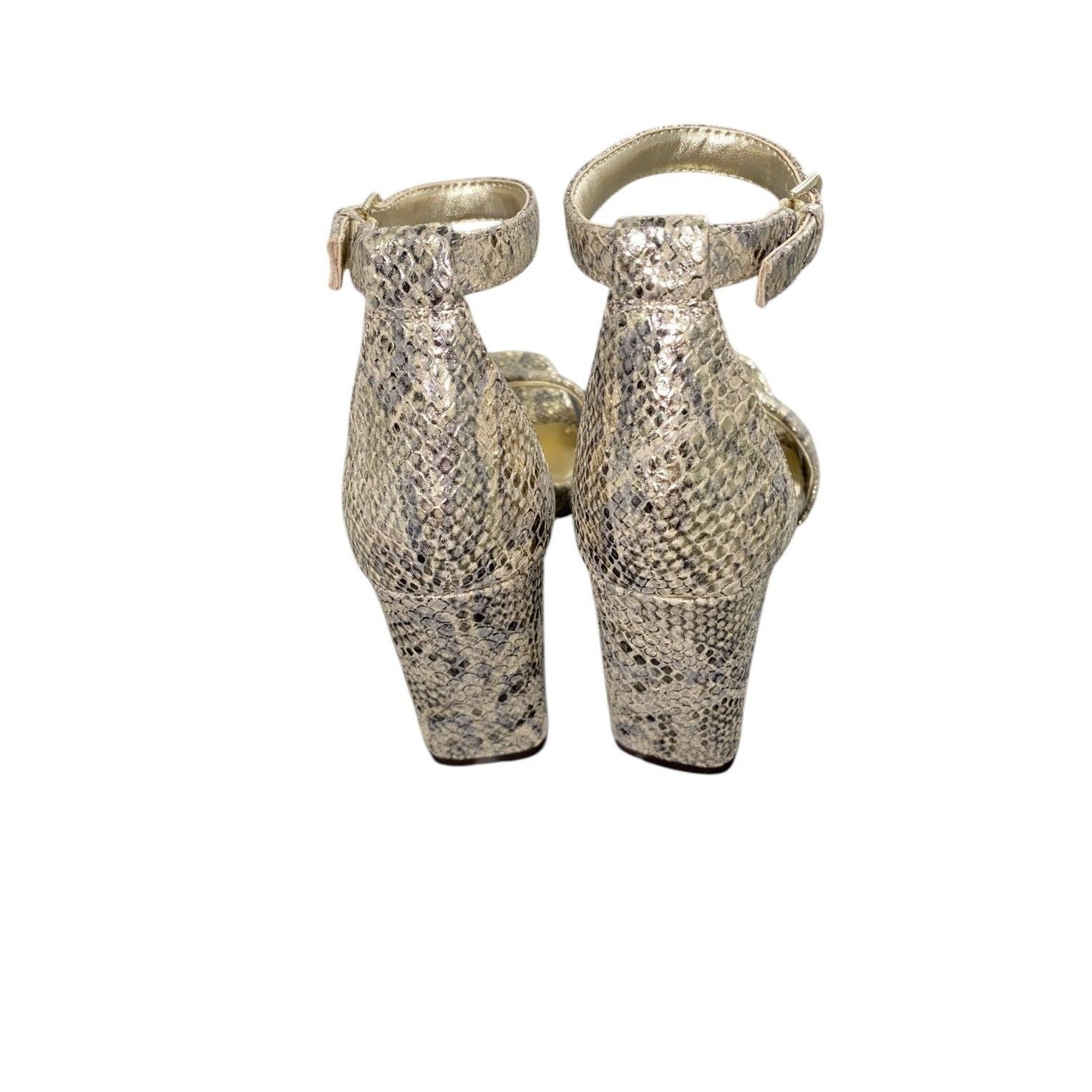 Naturalizer Naturalizer Joy Dress Sandals, Gold 5 M -Wide new Size US 5 / IT 35 - 3 Thumbnail