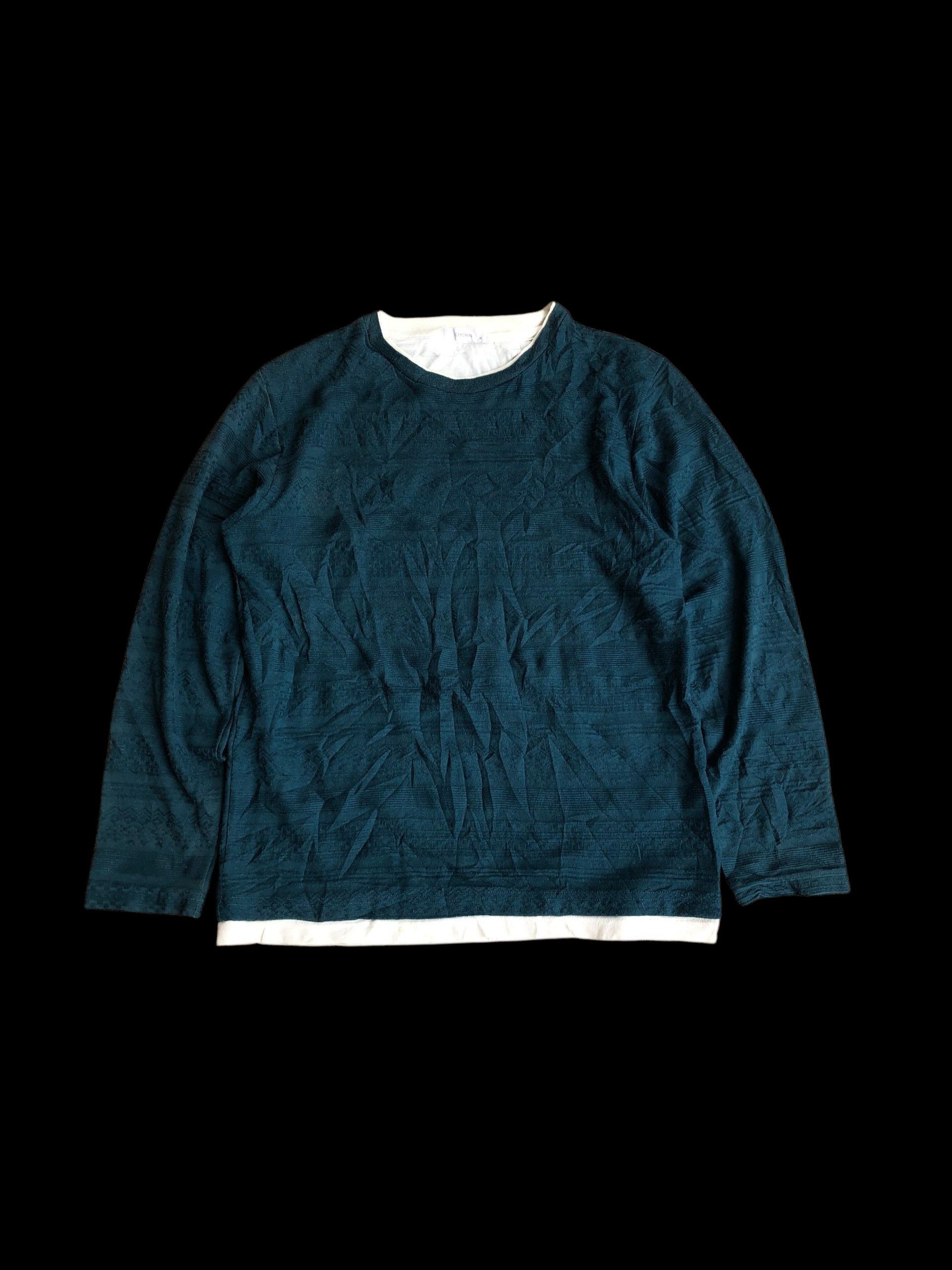 If Six Was Nine 2000s Double Layer Collar Ceronias Vkei Style Size US M / EU 48-50 / 2 - 2 Thumbnail