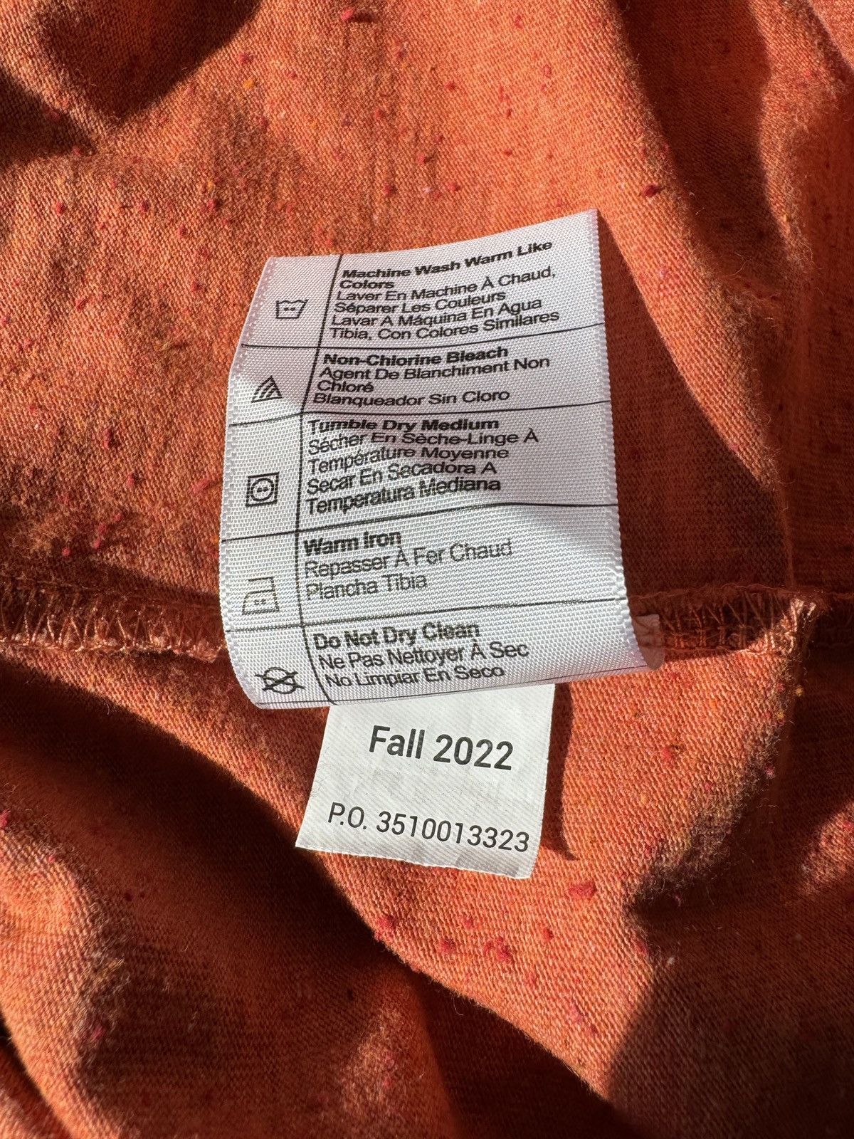 Carhartt 🔥🔥 Carhartt Orange Cotton T-Shirt Size US M / EU 48-50 / 2 - 6 Thumbnail