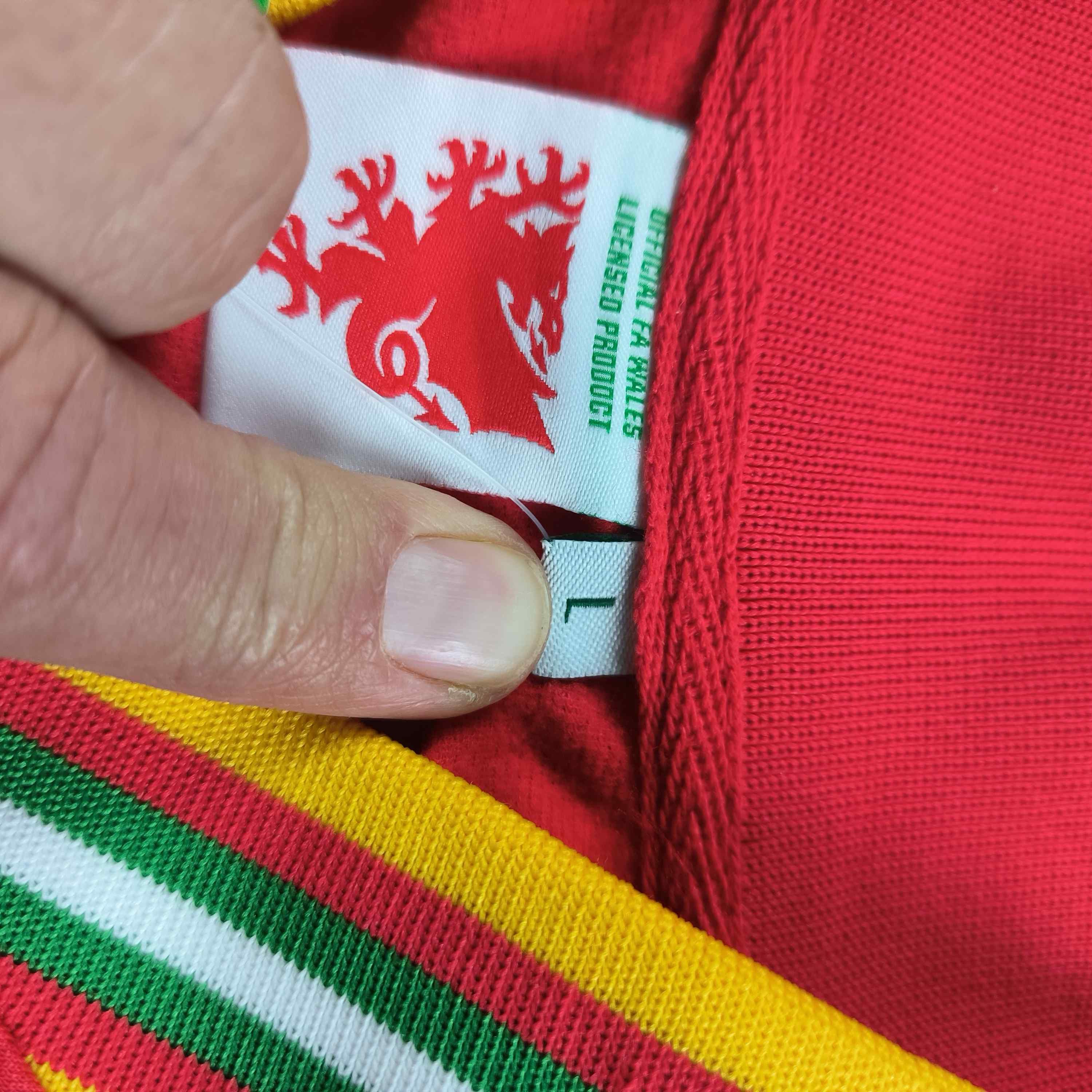 Other NEW Wales (BNWT) football track top size L Size US L / EU 52-54 / 3 - 4 Thumbnail