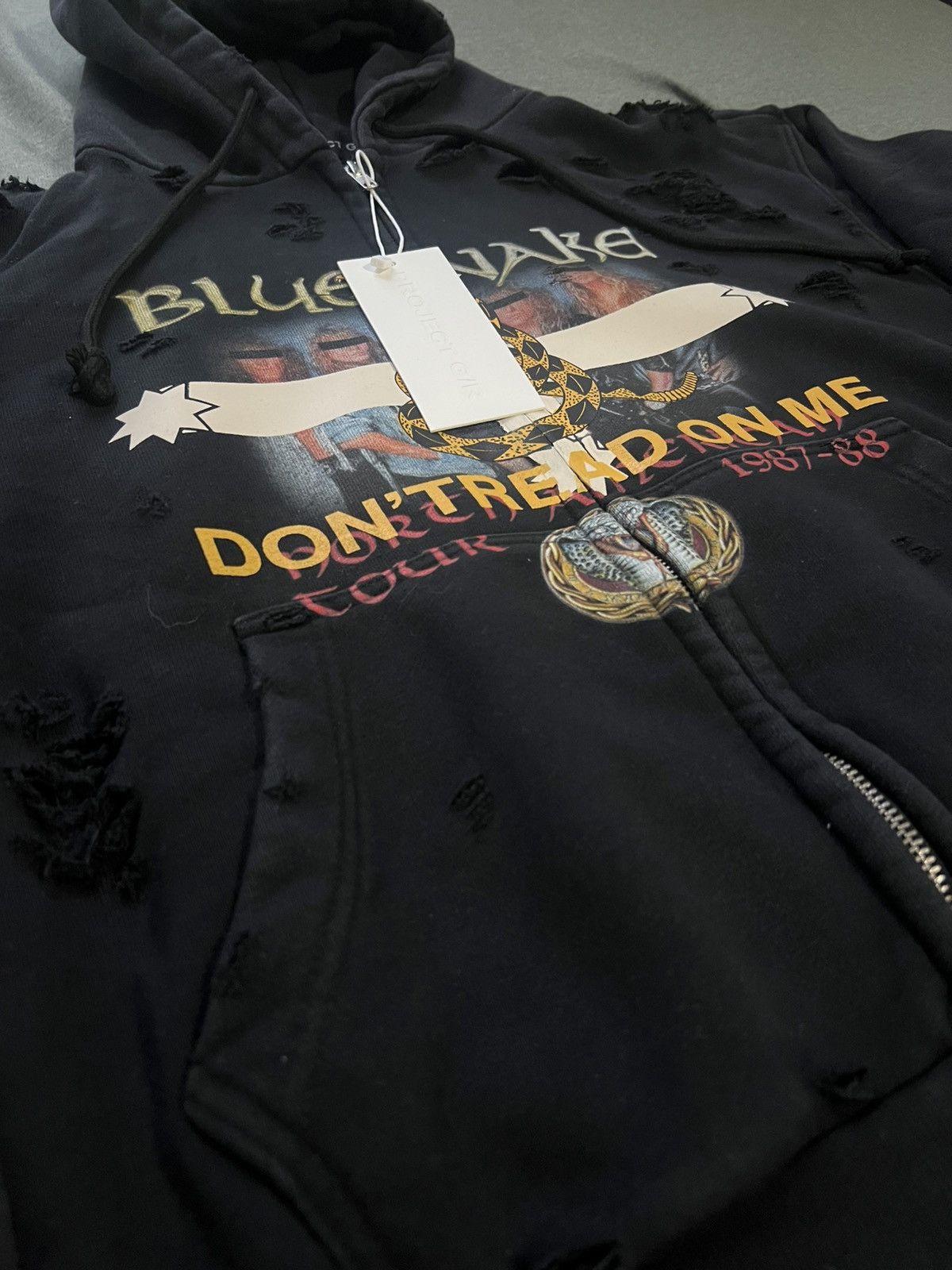PROJECT G/R Project GR Bluesnake Washed Zip Hoodie Size 1 Size US S / EU 44-46 / 1 - 4 Thumbnail
