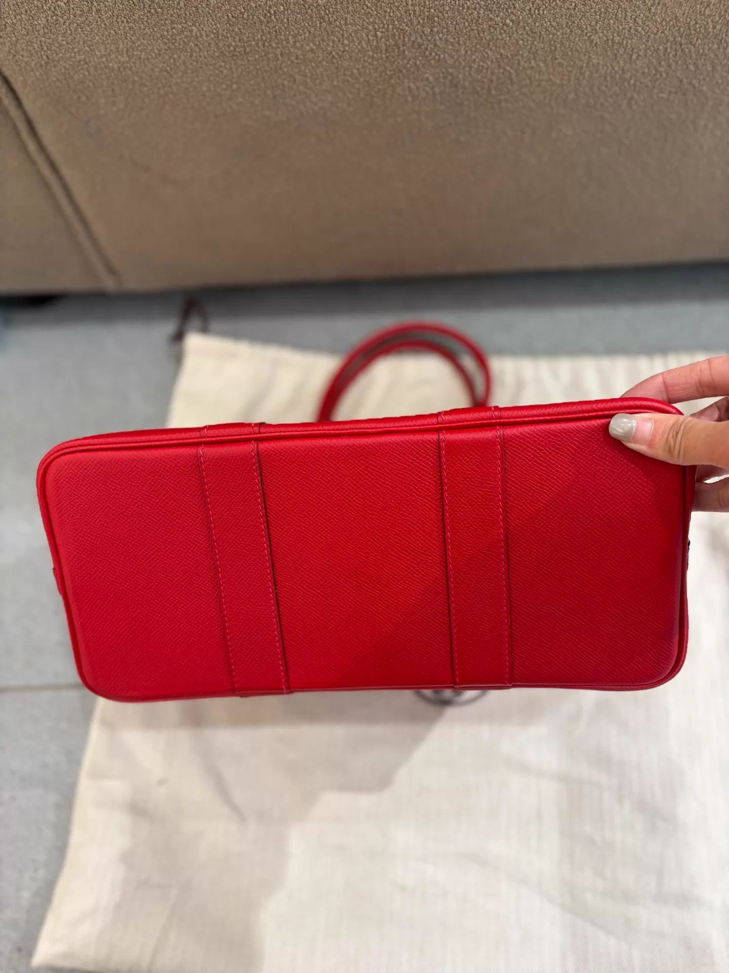 Hermes Hermes Red Garden 30 99 New with Dust Bag A Stamp Size ONE SIZE - 5 Thumbnail