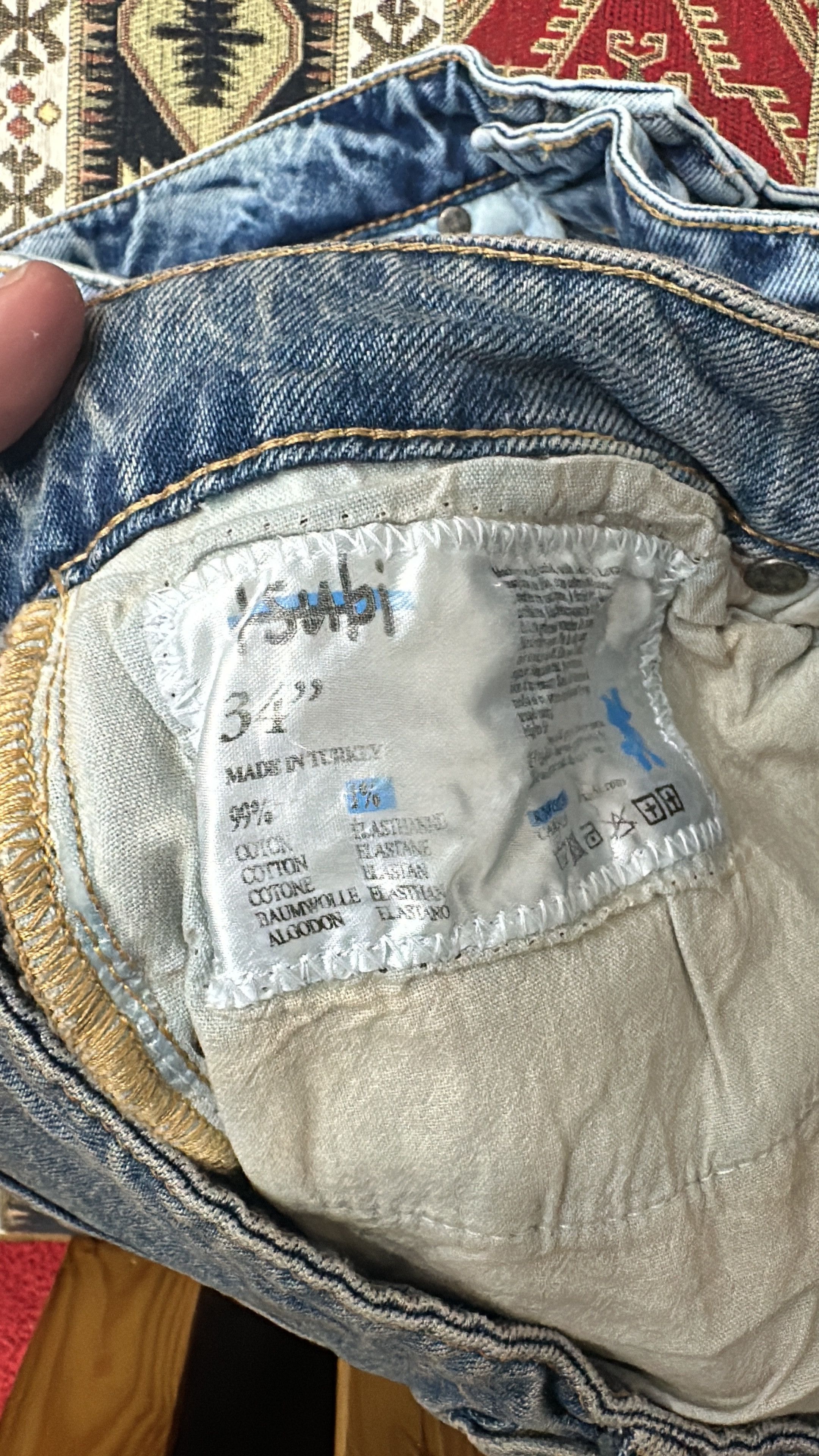 Ksubi Ksubi Van Vinkle Heritage Jeans Size 34 Blue Size US 34 / EU 50 - 9 Thumbnail