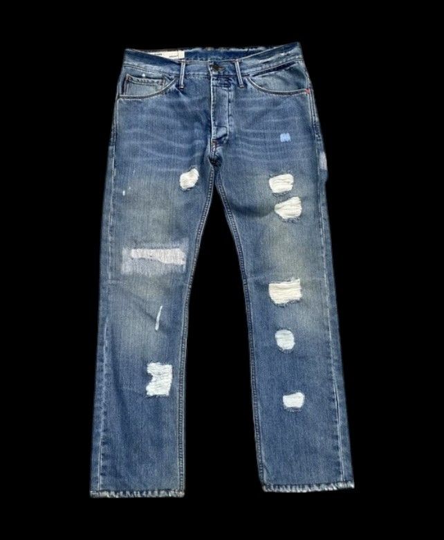 20471120 × 55DSL 55 DSL Mod Pearn Slimfit distressed denim undercover style Size US 30 / EU 46 - 1 Thumbnail