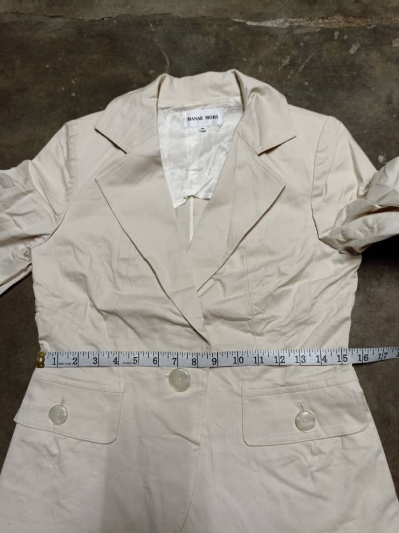 Hanae Mori × Japanese Brand Hanae Mori Blazer /Suit Size S / US 4 / IT 40 - 14 Thumbnail
