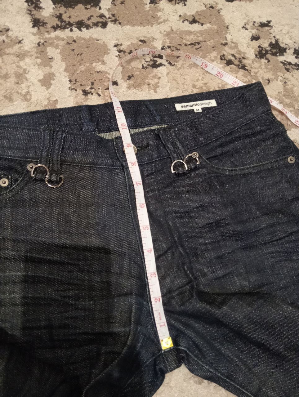 semanticdesign SEMANTIC DESIGN JAPAN MULTIPOCKET ANKLE ZIP JEANS Size US 32 / EU 48 - 16 Thumbnail
