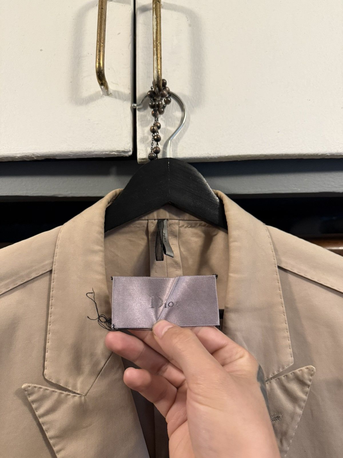 Dior × Hedi Slimane SS06 Military Safari Blazer Size 52R - 5 Thumbnail