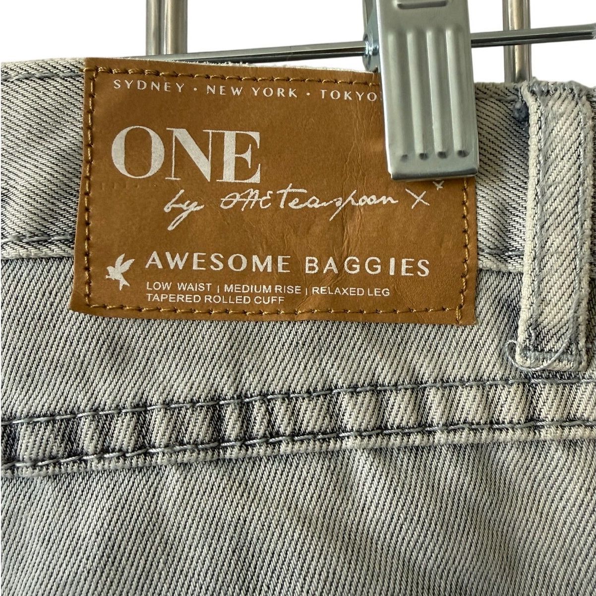 One Teaspoon One Teaspoon LT Wash Happy Awesome Baggies 24 Jean Size 24" / US 00 / IT 34 - 8 Thumbnail