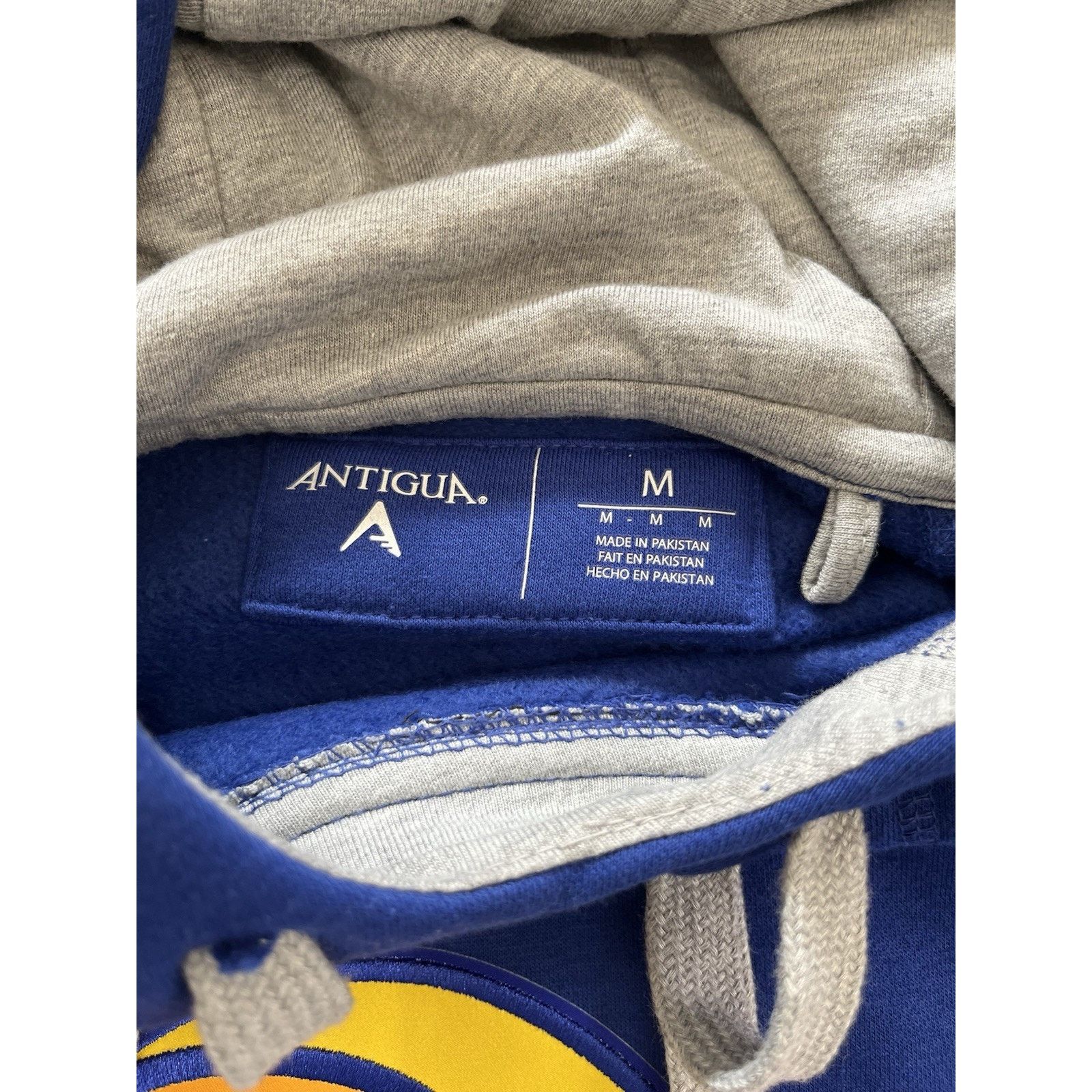 Antigua Los Angeles Rams Logo NFL Team Apparel Antigua Hooded, Sz M Size US M / EU 48-50 / 2 - 4 Thumbnail