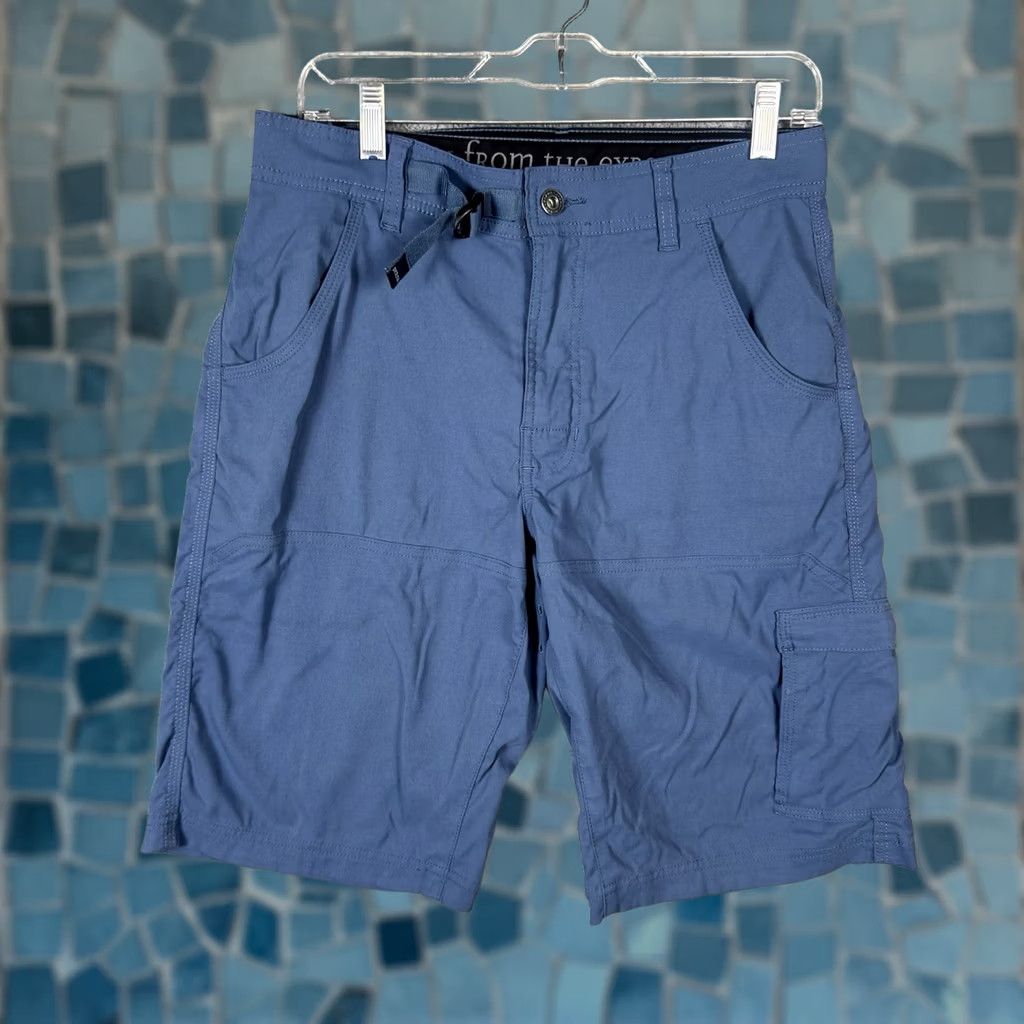 Prana prAna Zion II Shorts Mens XS 11" Inseam Cargo Pocket Nylon Blend Hiking Stretch Size US 27 - 1 Thumbnail
