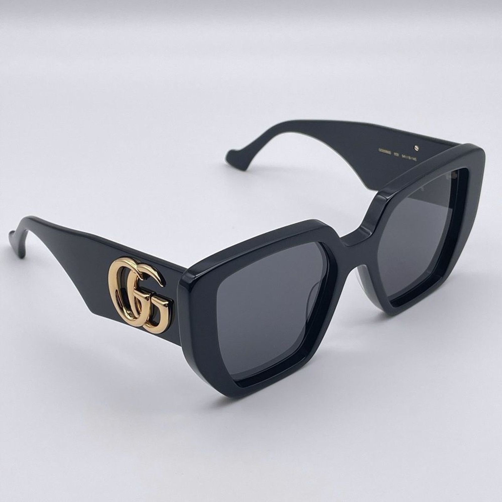 Gucci BRAND NEW GUCCI GG0956S 003 Women Black/Grey Sunglasses Size ONE SIZE - 6 Thumbnail