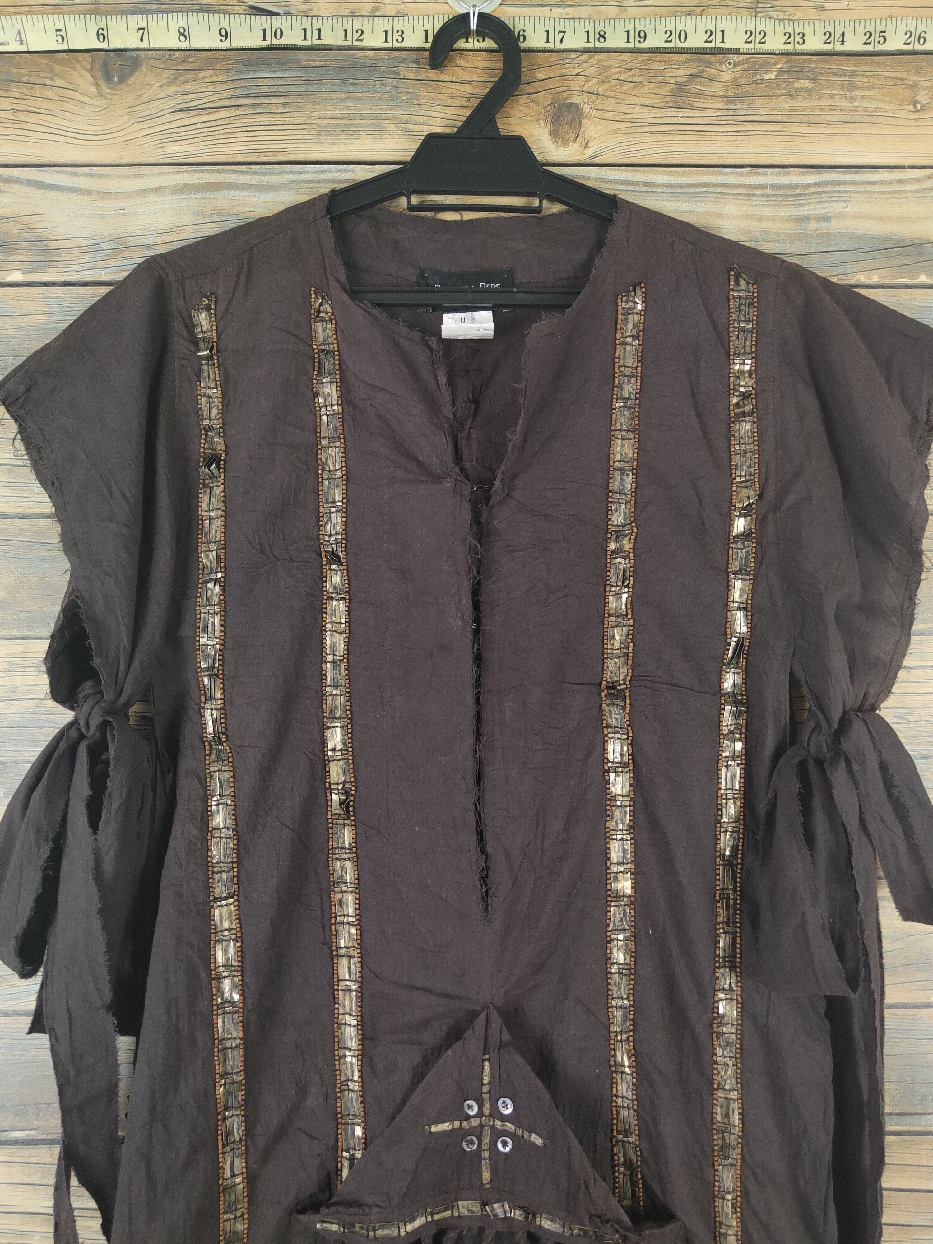 Patrizia Pepe × Vintage Retro Patrizia Pepe Dark Brown Blouses Size S / US 4 / IT 40 - 2 Thumbnail