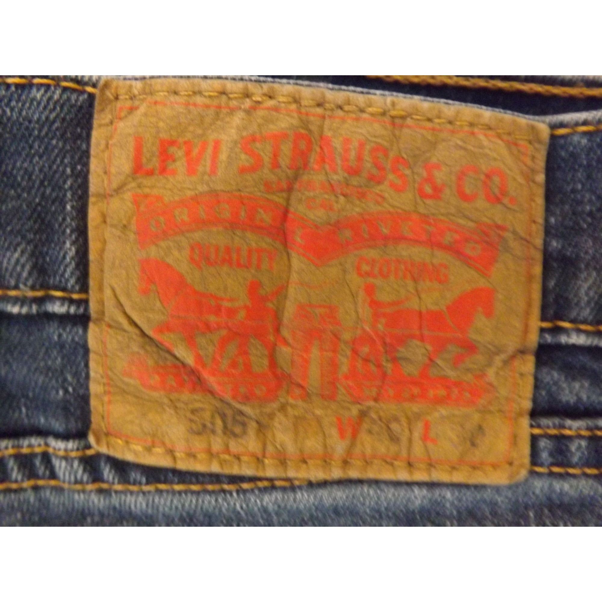 Levi's Levi's 505 Jeans Men Sz 40X30 Blue Denim Straight Leg Regula Size US 40 / EU 56 - 7 Thumbnail