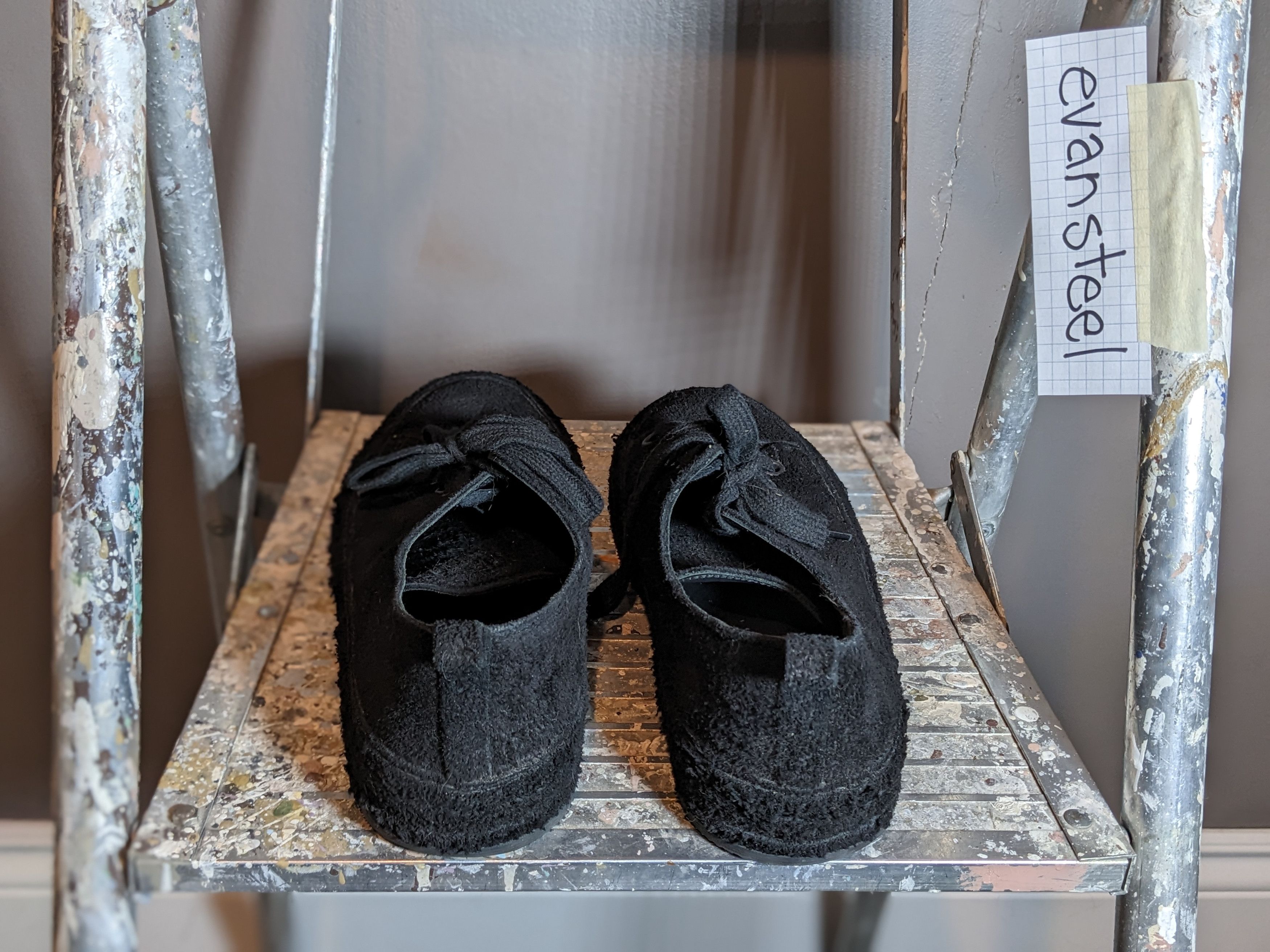 Ann Demeulemeester Ann Demeulemeester Black Suede Roccia Sneakers Size US 7 / EU 40 - 4 Thumbnail