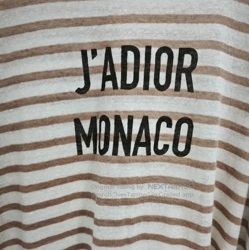 Dior Dior Striped White Women's Pullover Sweater . Size S / US 4 / IT 40 - 2 Thumbnail