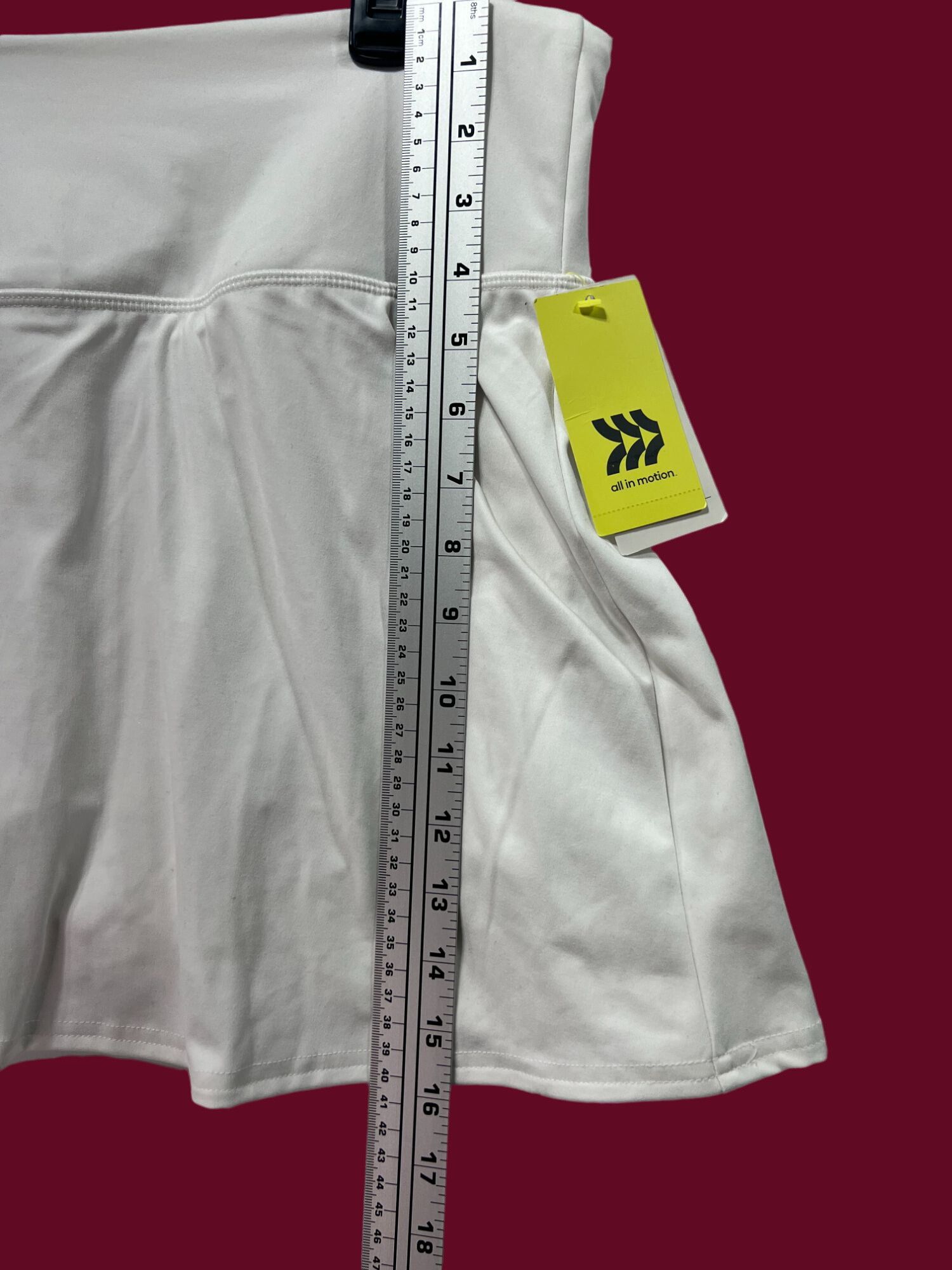Other All In Motion - Women's Knit Shorts - White - XXL Size 38" / US 16 / IT 52 - 8 Thumbnail