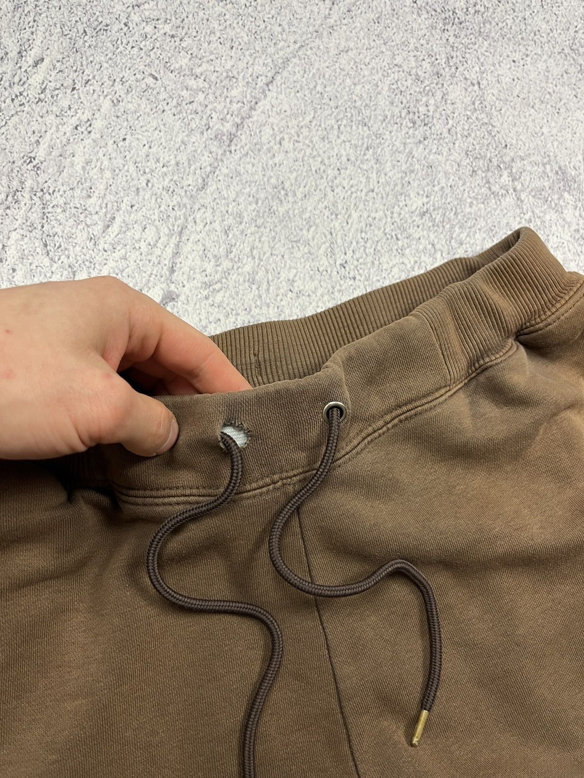 Nike × Vintage Nike Essential Vintage Y2K Brown Baggy Sweatpants Hype Y2K Size US 36 / EU 52 - 12 Thumbnail