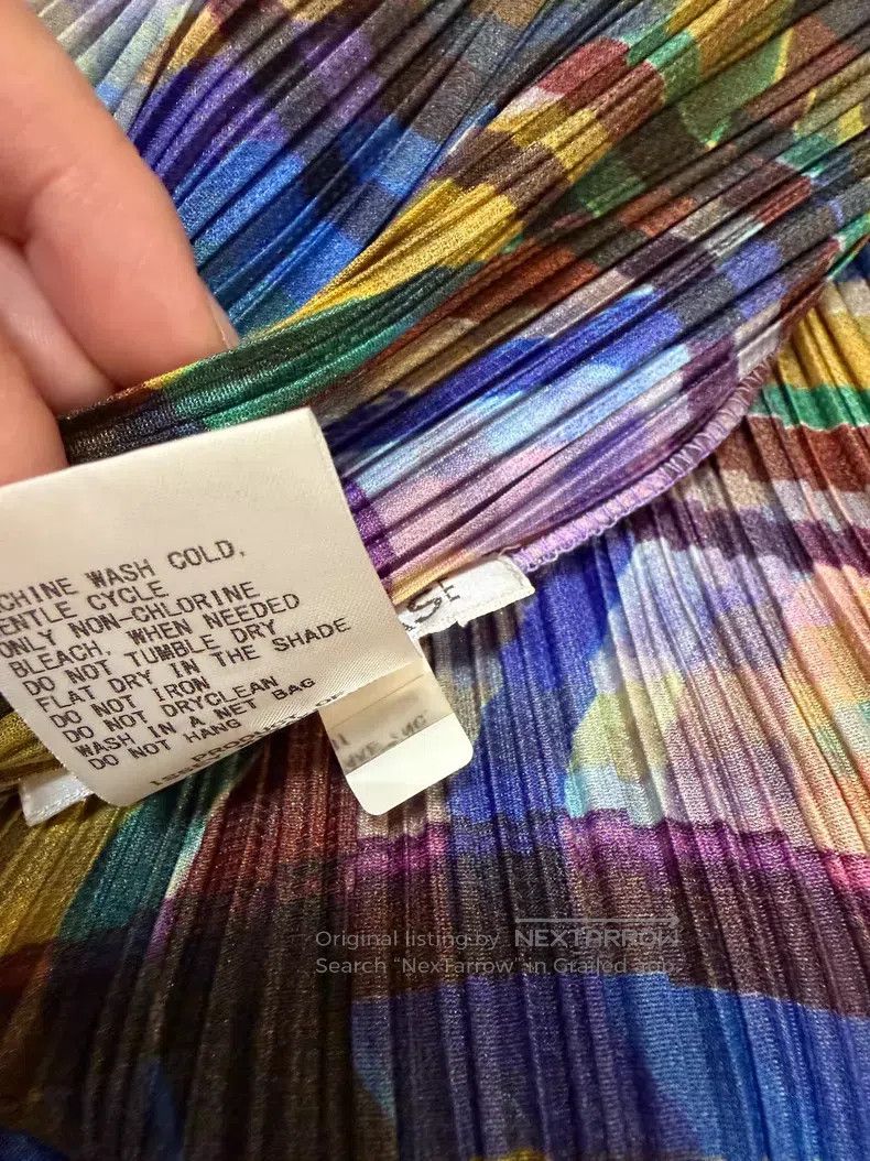 Issey Miyake Issey Miyake Rainbow Spring Top Size L / US 10 / IT 46 - 3 Thumbnail