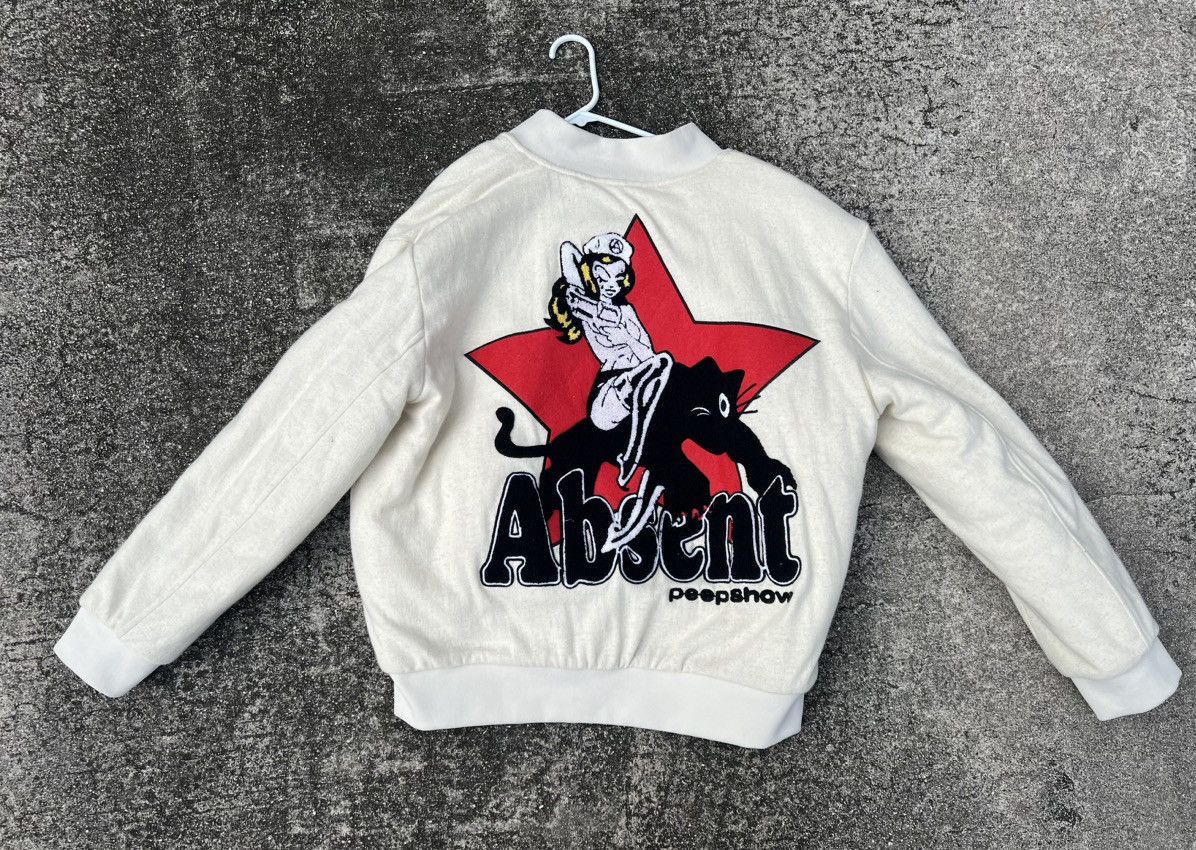 Absent Absent Peep Show Quilted Bomber Size US XXL / EU 58 / 5 - 3 Thumbnail
