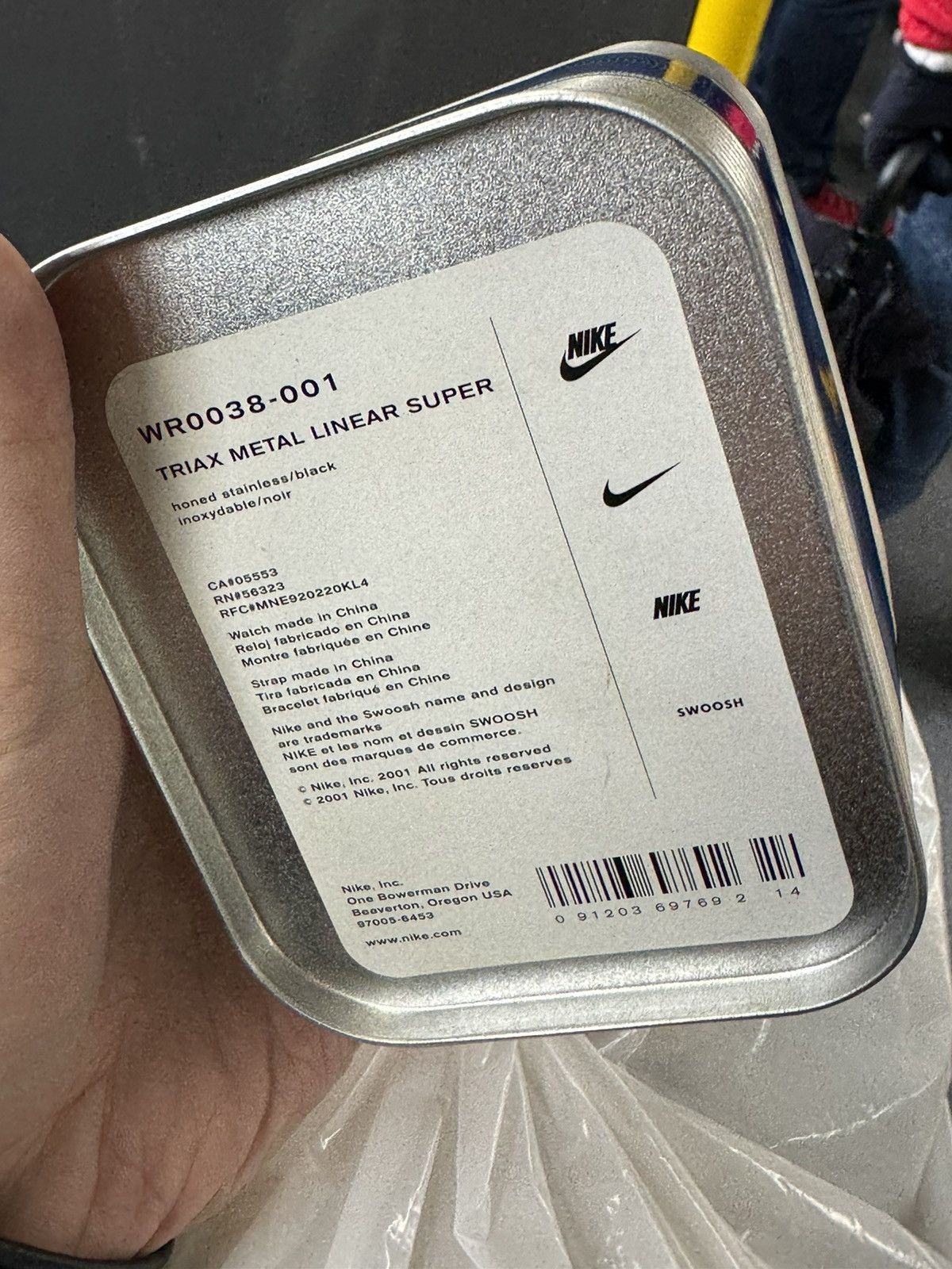 Nike Nike Triax Metal Linear 2001 Watch Size ONE SIZE - 6 Thumbnail