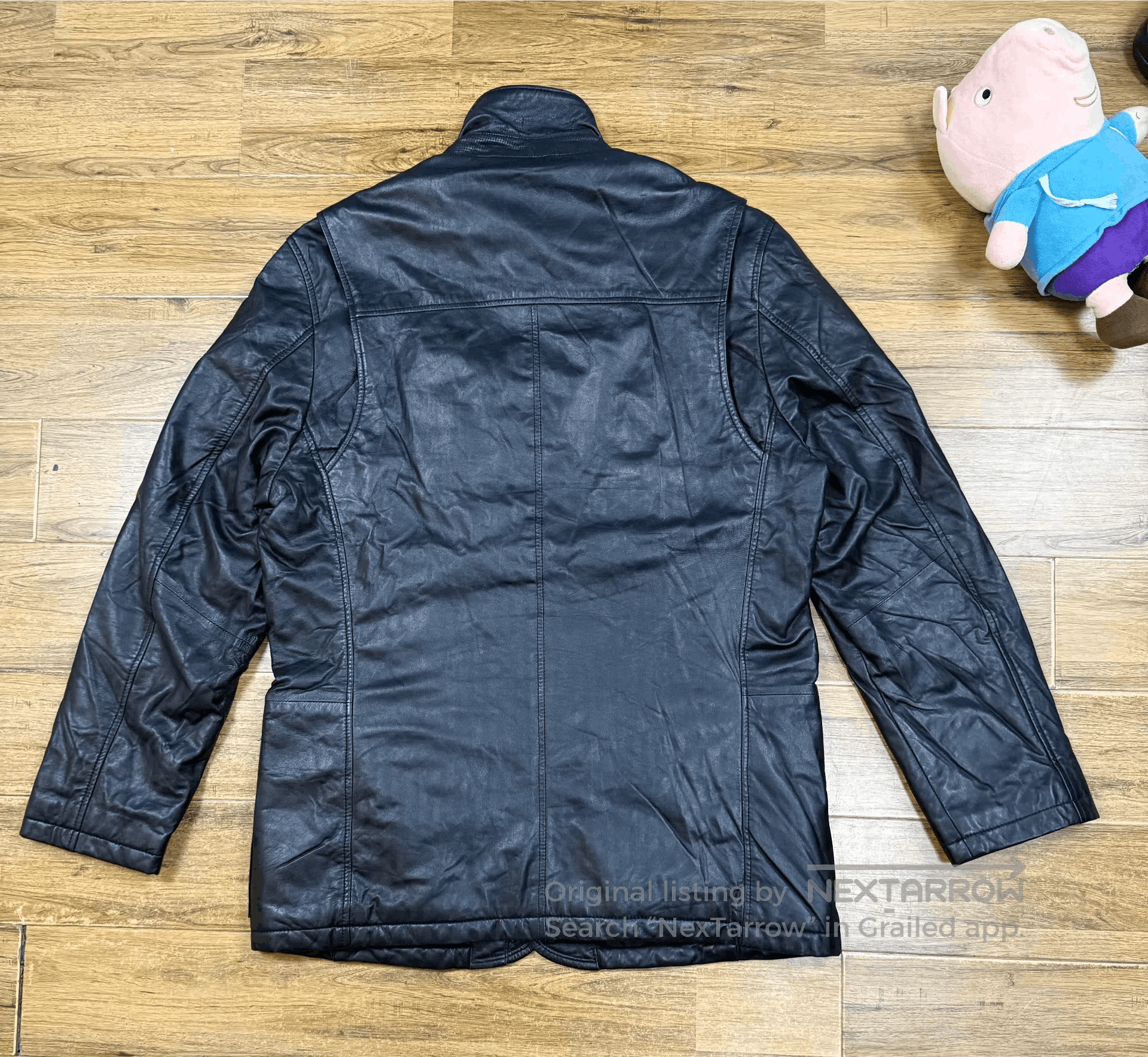 Ermenegildo Zegna Zegna Men's Leather Jacket Business Casual. Size US L / EU 52-54 / 3 - 2 Thumbnail