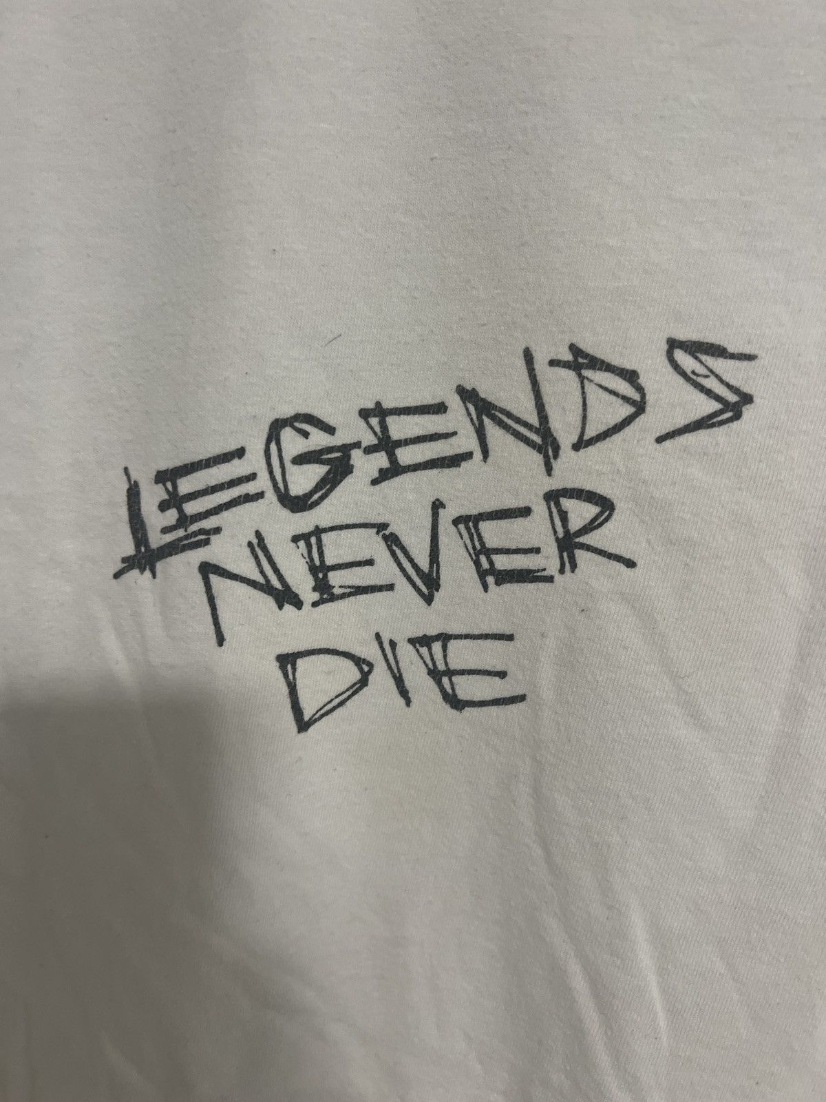 Vlone Juice Wrld VLONE tee Legends never die Size US M / EU 48-50 / 2 - 4 Thumbnail