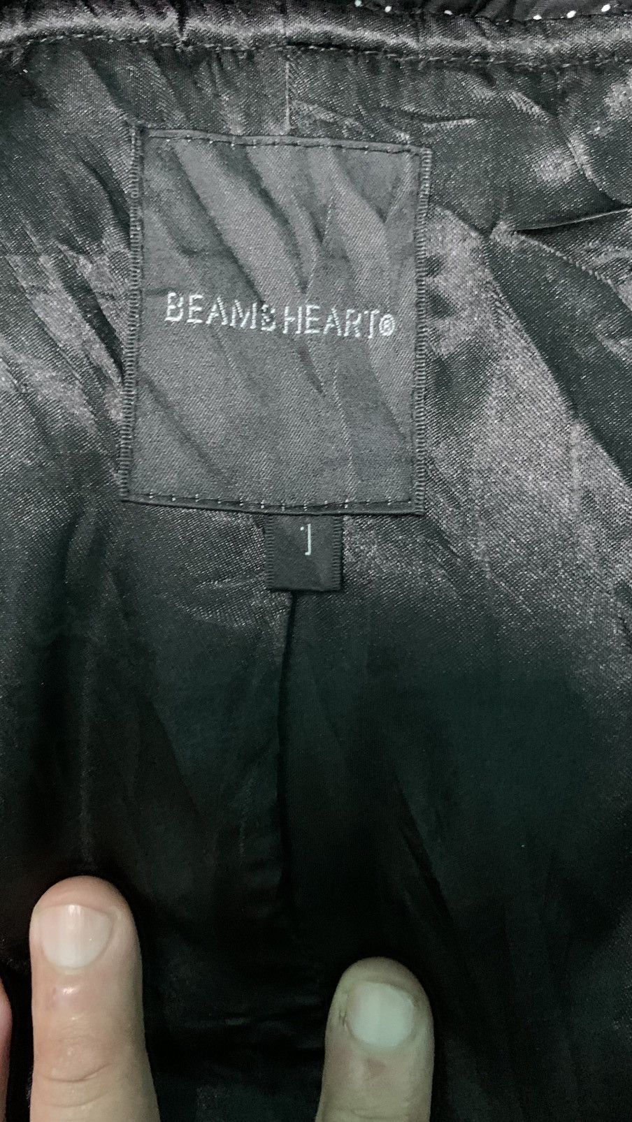 Beams Plus × Japanese Brand × Vintage Beams Heart Casual Winter Jacket Size 42S - 12 Thumbnail