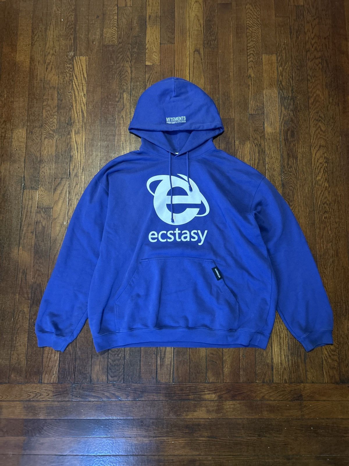 Vetements Vetements Oversized Ecstasy Hoodie | Grailed