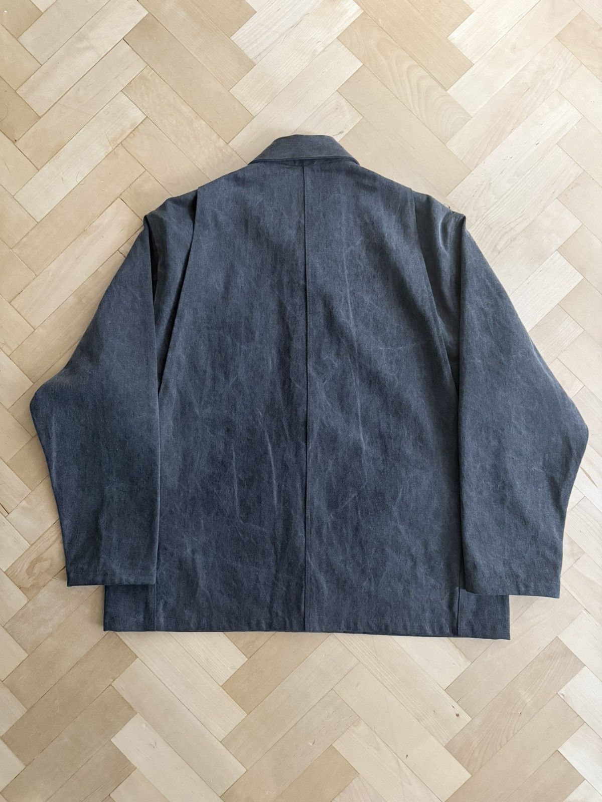 MAN-TLE R18J2 Jebok Jacket Sumi Organic Denim Size US M / EU 48-50 / 2 - 2 Thumbnail
