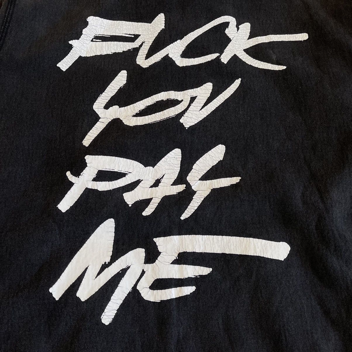 Futura × Supreme FW11 Fuck You Pay Me Hoodie Size US M / EU 48-50 / 2 - 4 Thumbnail