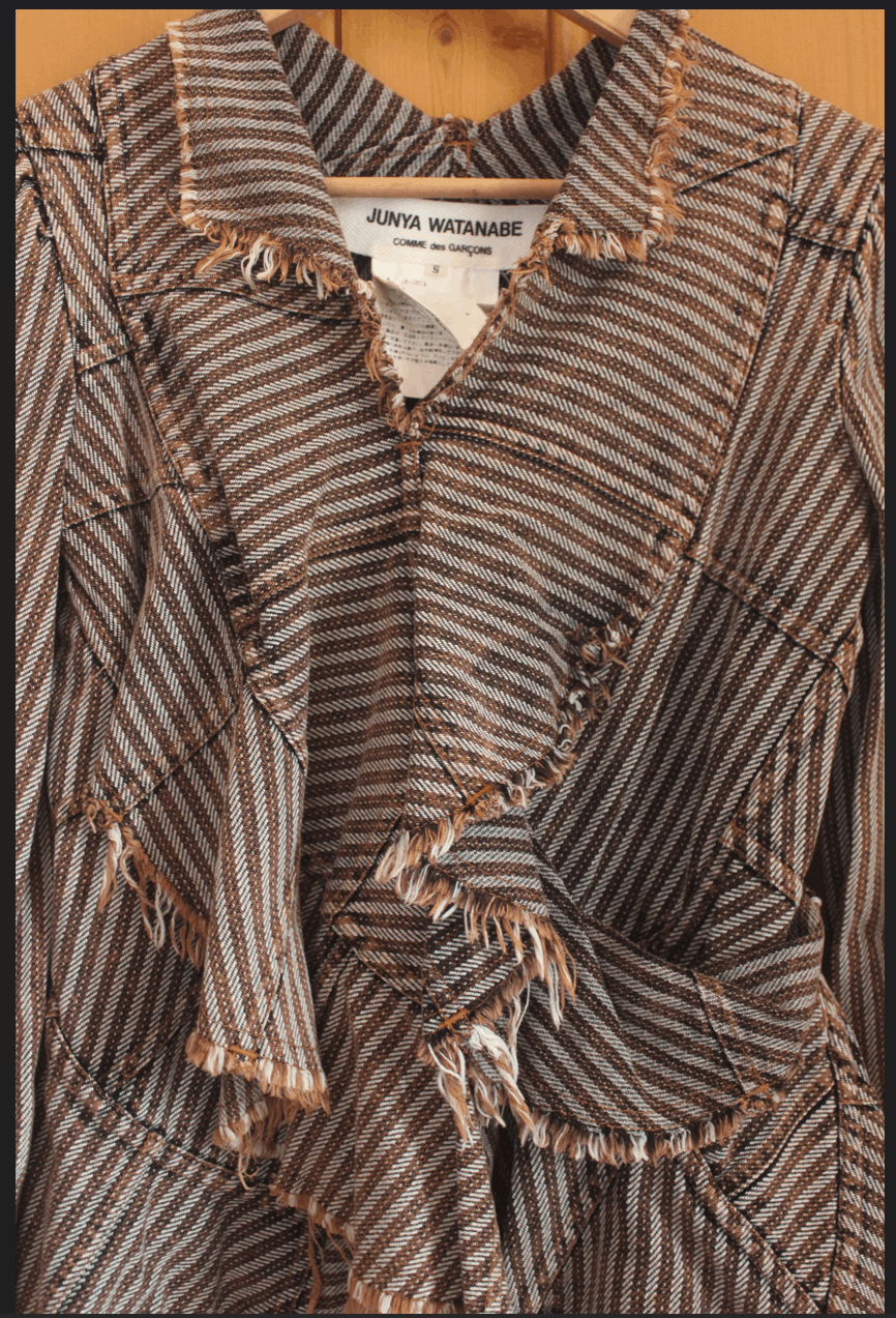 Junya Watanabe Junya Watanabe 2002 distressed spiral blouse Size S / US 4 / IT 40 - 7 Thumbnail