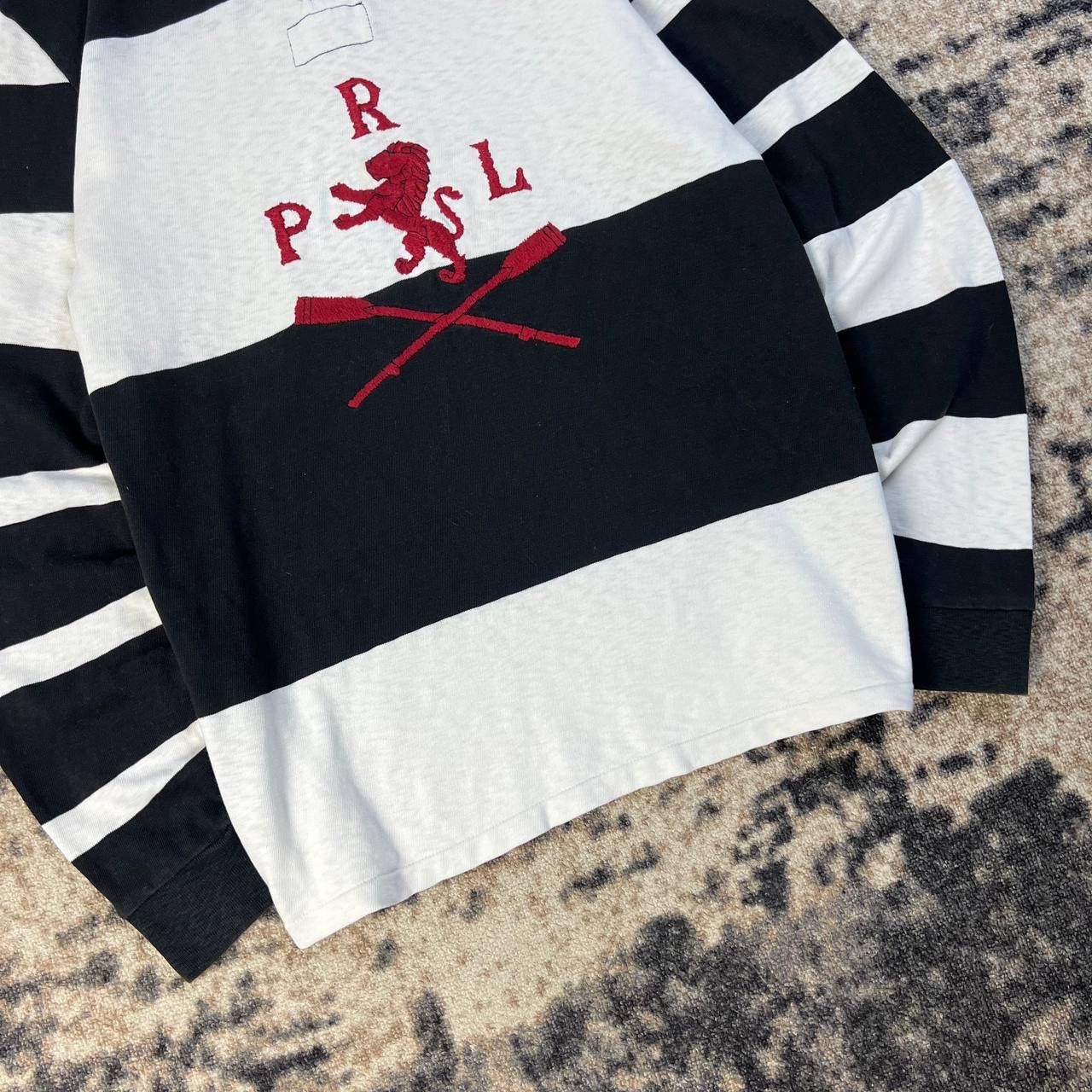 Polo Ralph Lauren Polo Ralph Lauren Big Logo Chief Keef Rurby Long Sleeve Size US L / EU 52-54 / 3 - 3 Thumbnail